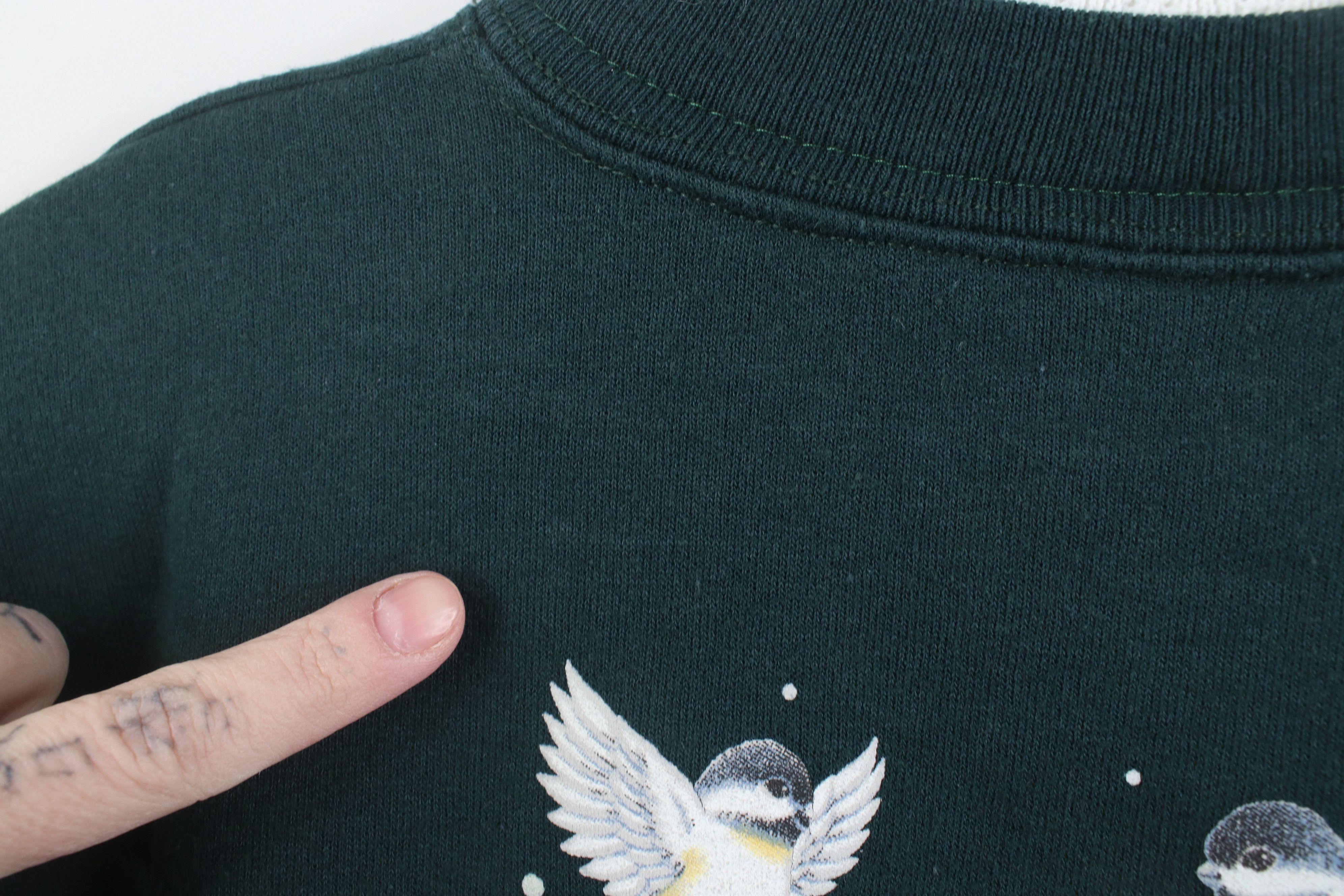 Vintage Vintage 90s Streetwear Snow Birds Layered Sweatshirt Size M / US 6-8 / IT 42-44 - 10 Thumbnail
