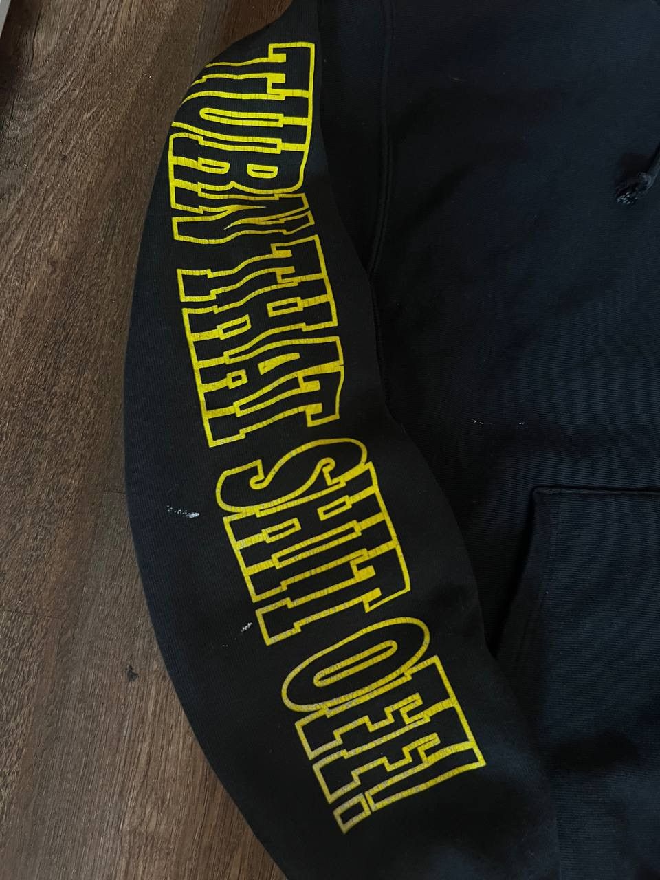 Champion *RARE* Spaghetti Boys “Turn That Shit Off” Hoodie 2018 Size US L / EU 52-54 / 3 - 4 Thumbnail
