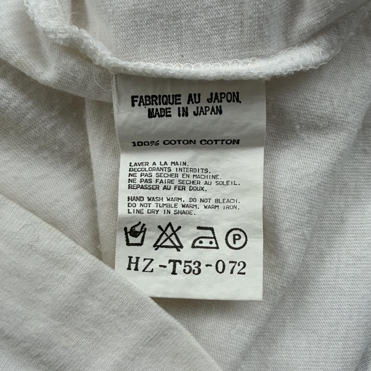 Yohji Yamamoto Yohji Yamamoto Pour Homme quality control t-shirt Size US L / EU 52-54 / 3 - 7 Thumbnail