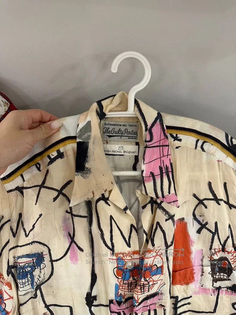 Wacko Maria WACKO MARIA Basquiat Collaboration Short-Sleeve Shirt Size US S / EU 44-46 / 1 - 3 Thumbnail
