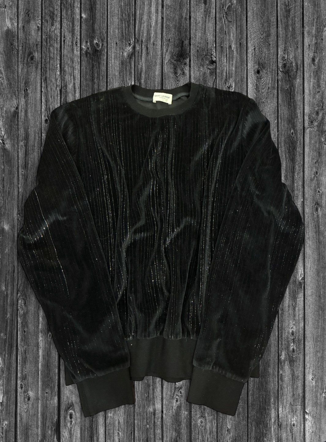 Saint Laurent Metallic Crewneck