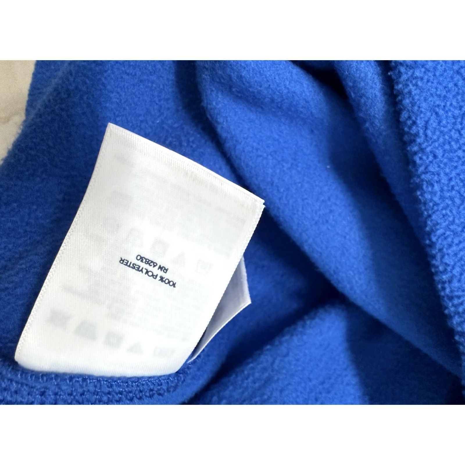 Lands' End Lands' End Blue Fleece Pullover Men XL 1/4 Zip Sweatshirt Regular Size Blue Mens Size US XL / EU 56 / 4 - 7 Thumbnail