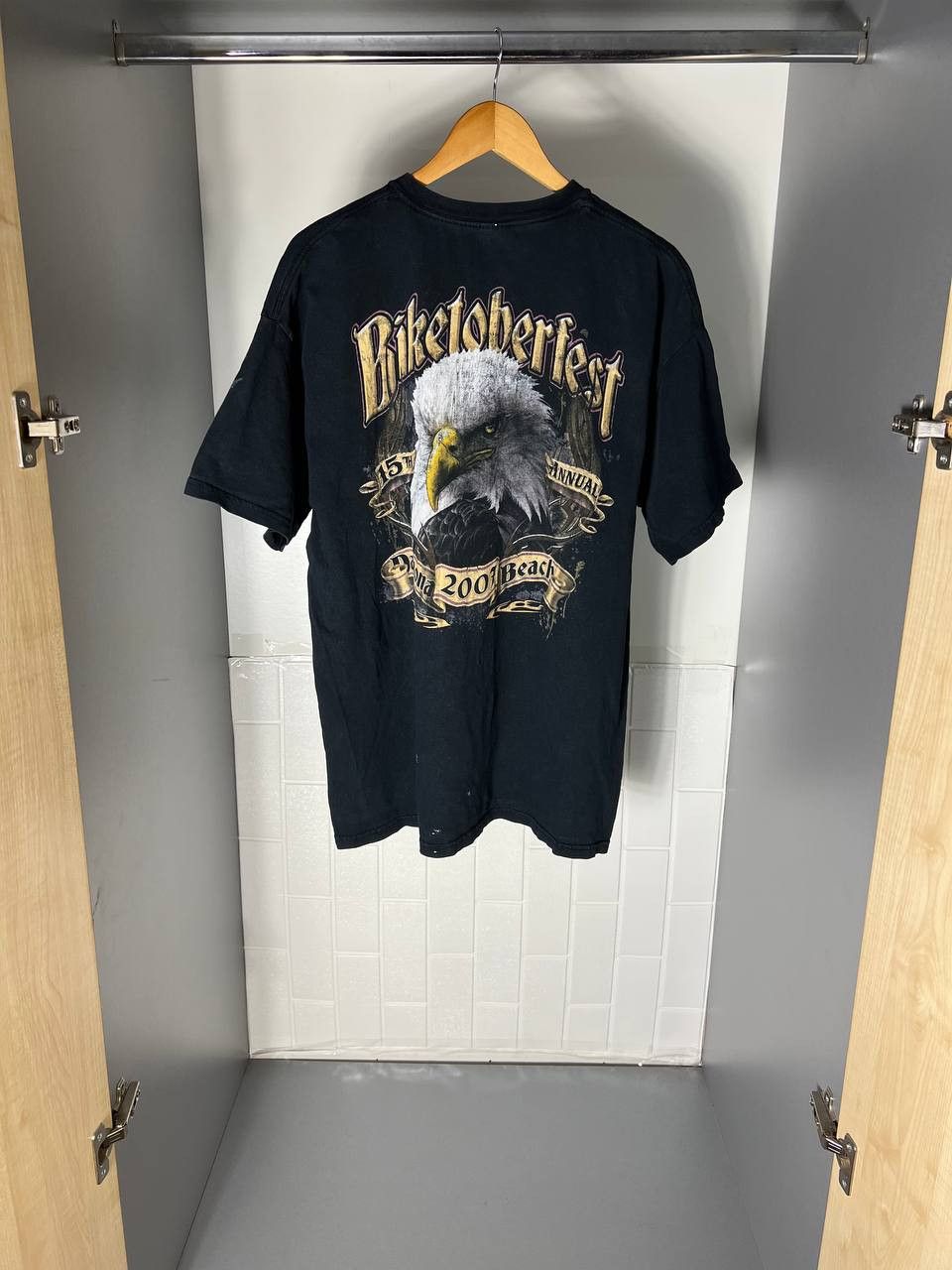 Harley Davidson VINTAGE HARLEY DAVIDSON MOTORCYCLE RETRO T-SHIRT Y2K 90s USA Size US L / EU 52-54 / 3 - 1 Thumbnail