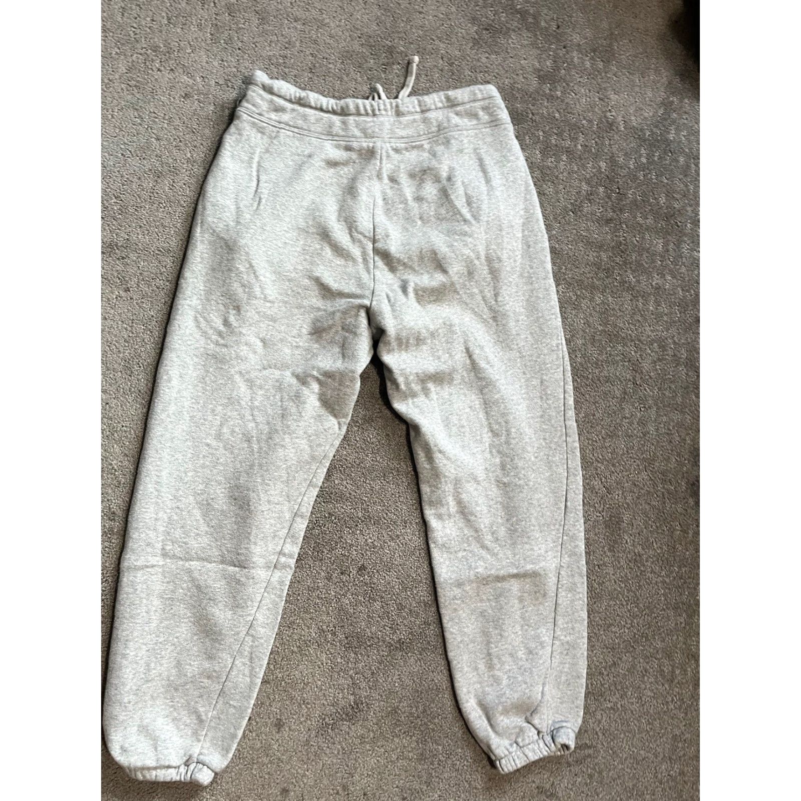 Gap Gap Sweatpants Gray Solid Size Small Womens Regular Pockets Logo Athleisure Size 28" / US 6 / IT 42 - 3 Thumbnail