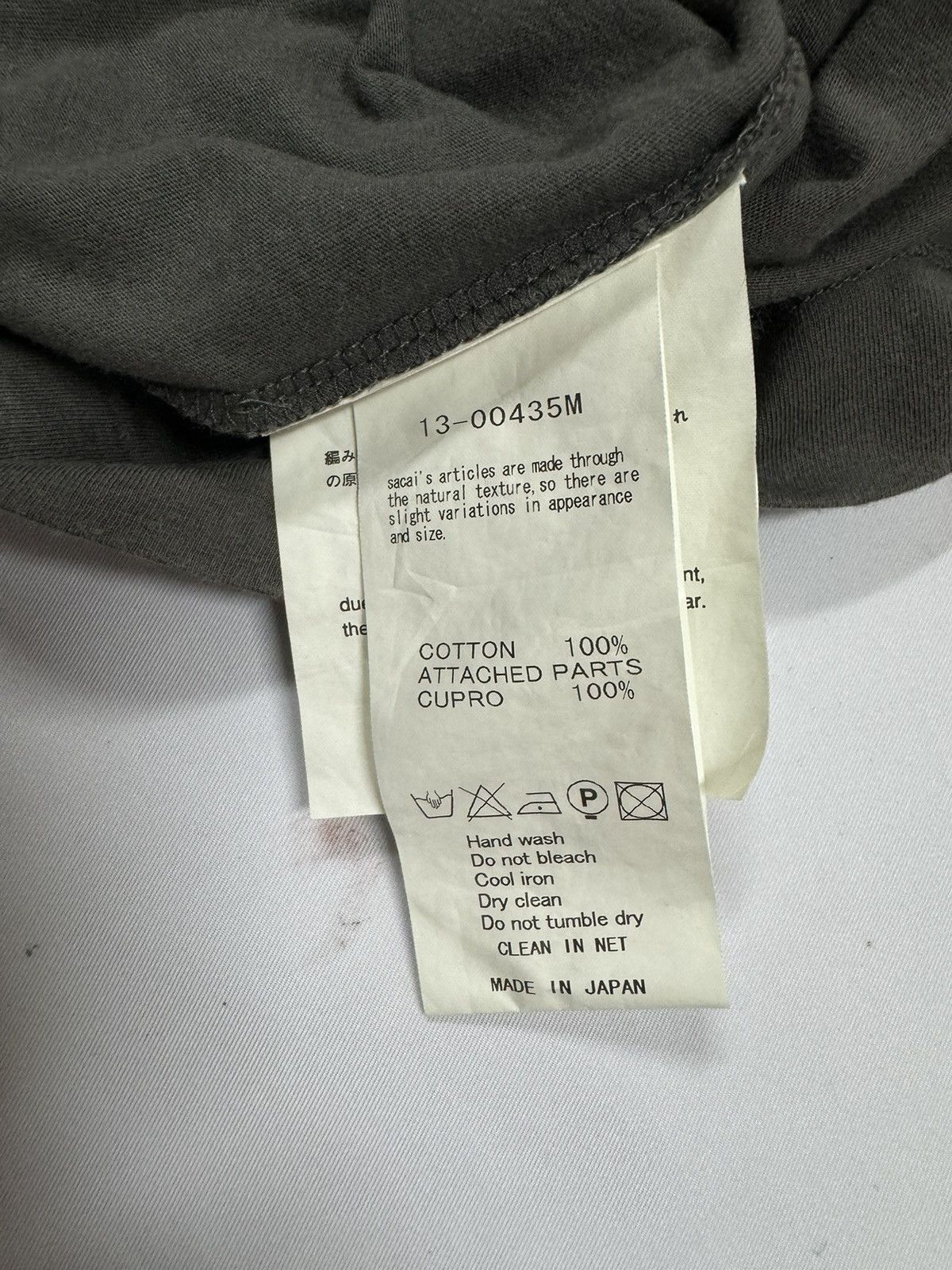 Sacai Sacai Pocket Tee Two Color Shirt Size US M / EU 48-50 / 2 - 15 Thumbnail