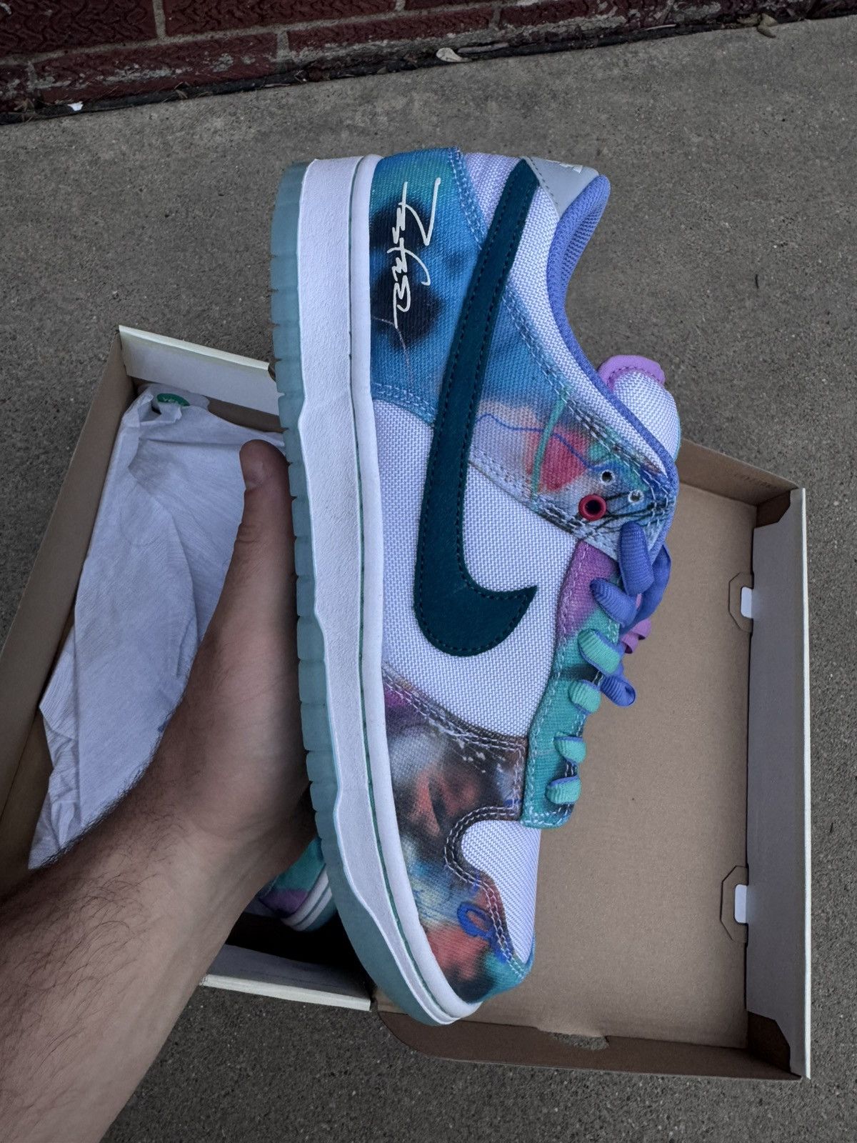 Nike Dunk low “ futura “ Size US 10 / EU 43 - 9 Thumbnail