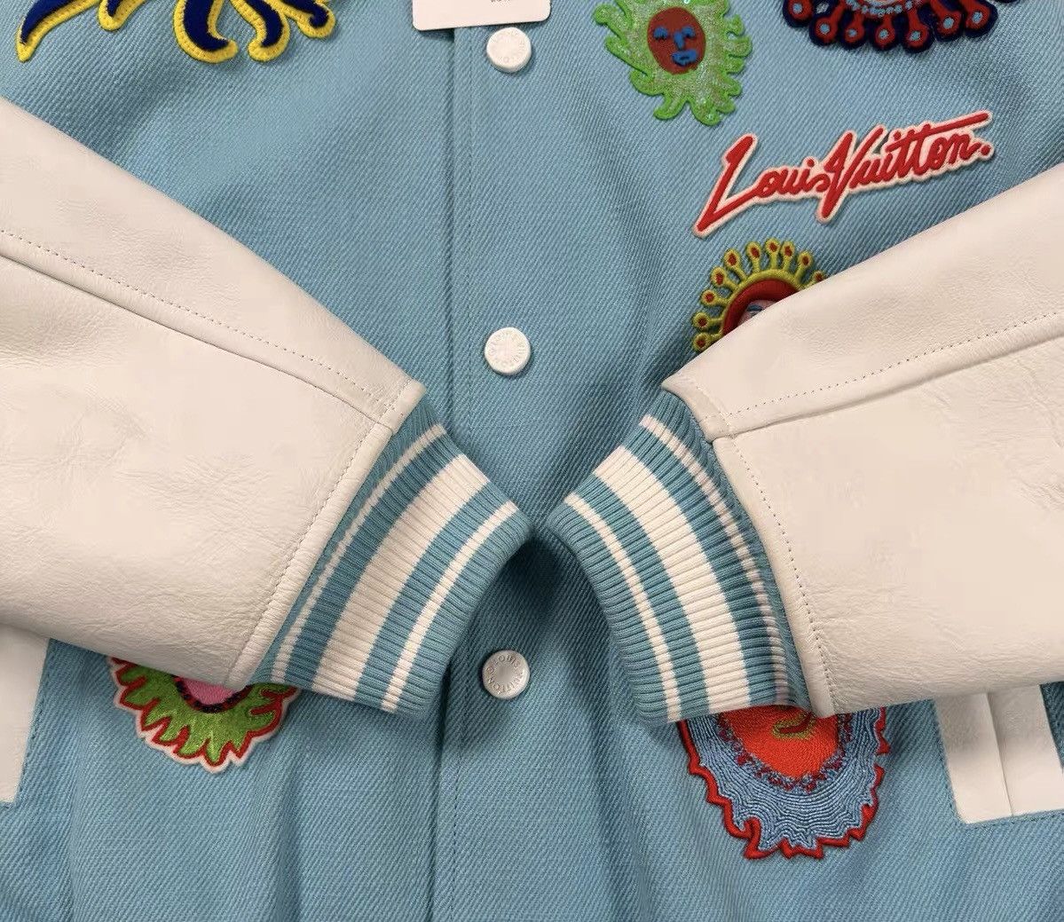 Louis Vuitton × Yayoi Kusama Louis Vuitton x Yayoi Kusama 50 Embroidered Varsity Jacket Size US M / EU 48-50 / 2 - 5 Thumbnail