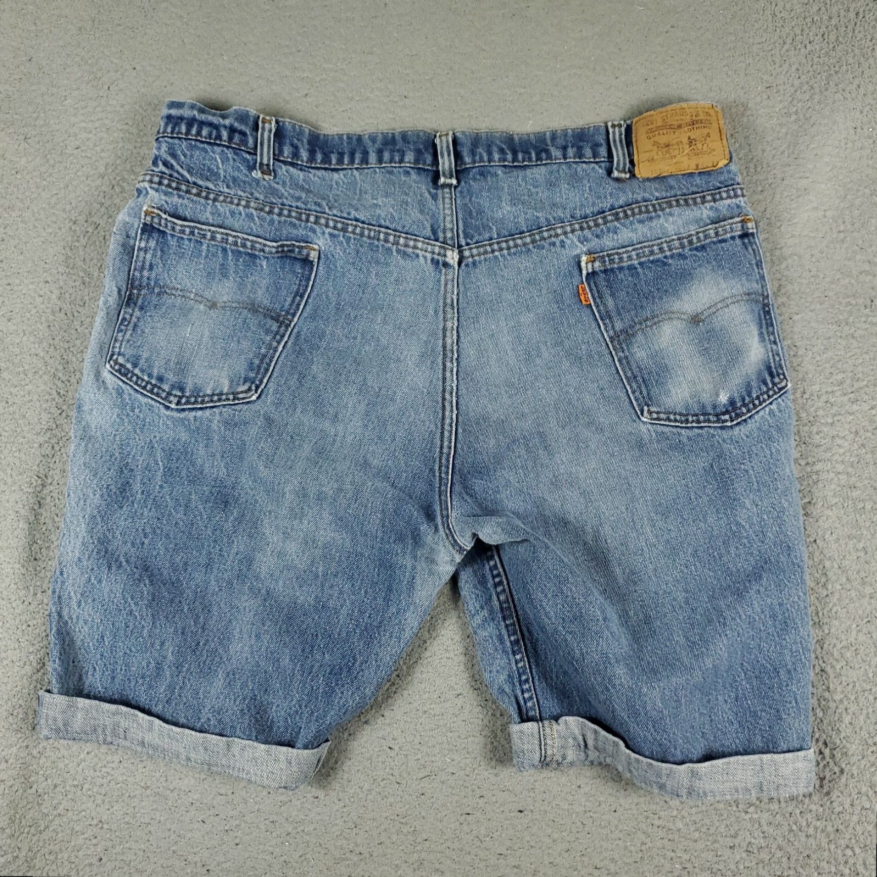 Levi's Levis 569 Shorts Mens Size 42 Blue Denim Chino Waist 42 Regular Fit Cotton Blend Size US 40 / EU 56 - 7 Thumbnail