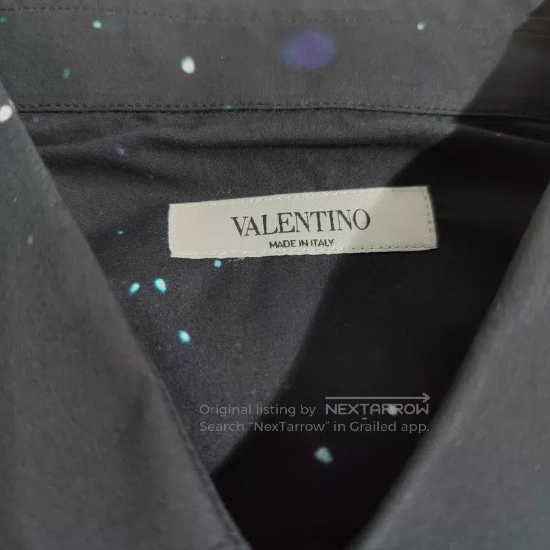 Valentino Valentino Cosmic Galaxy Shirt Size US XS / EU 42 / 0 - 2 Thumbnail