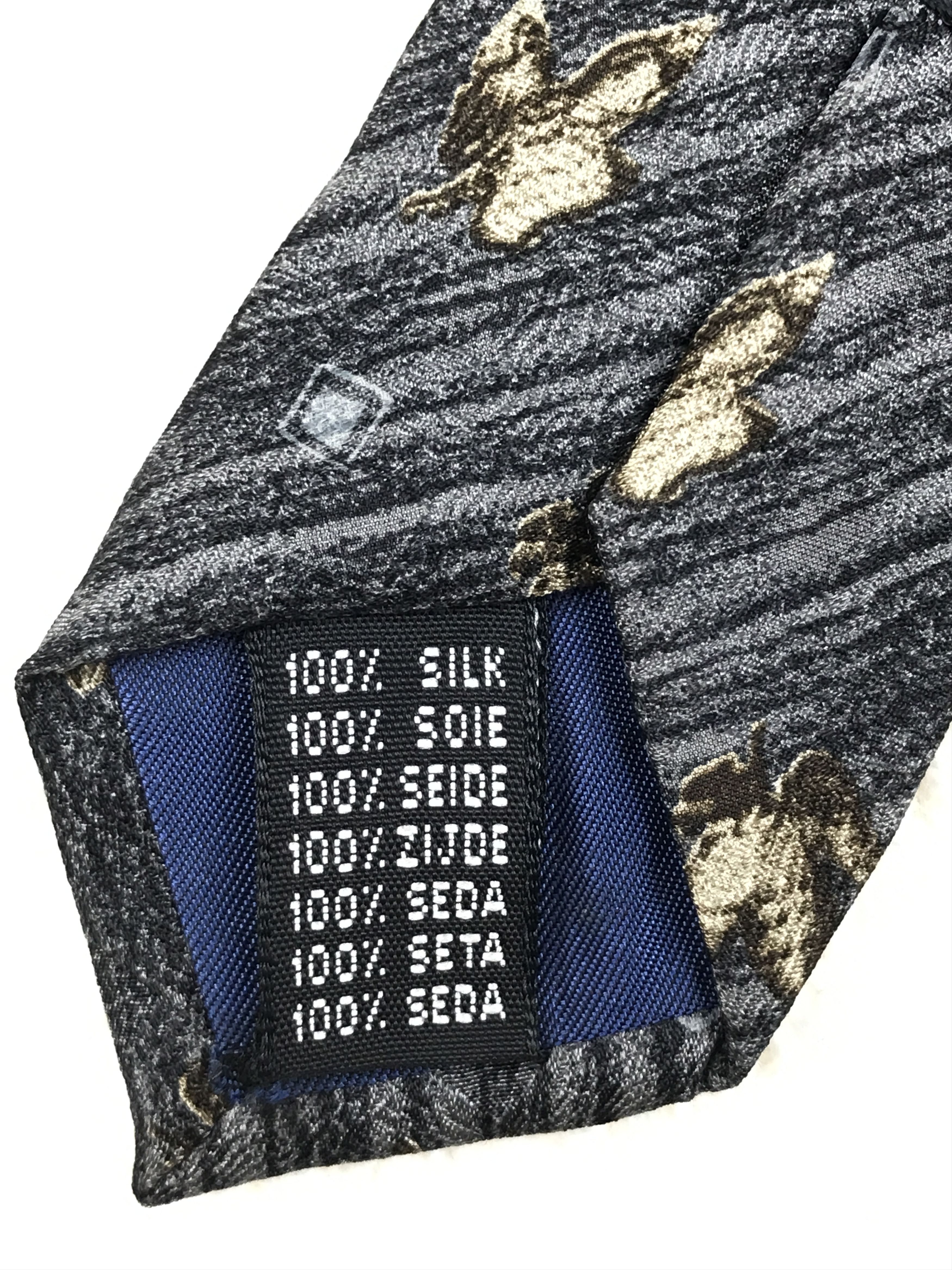 Courreges × Vintage Vintage Courreges Silk Necktie Size ONE SIZE - 6 Thumbnail