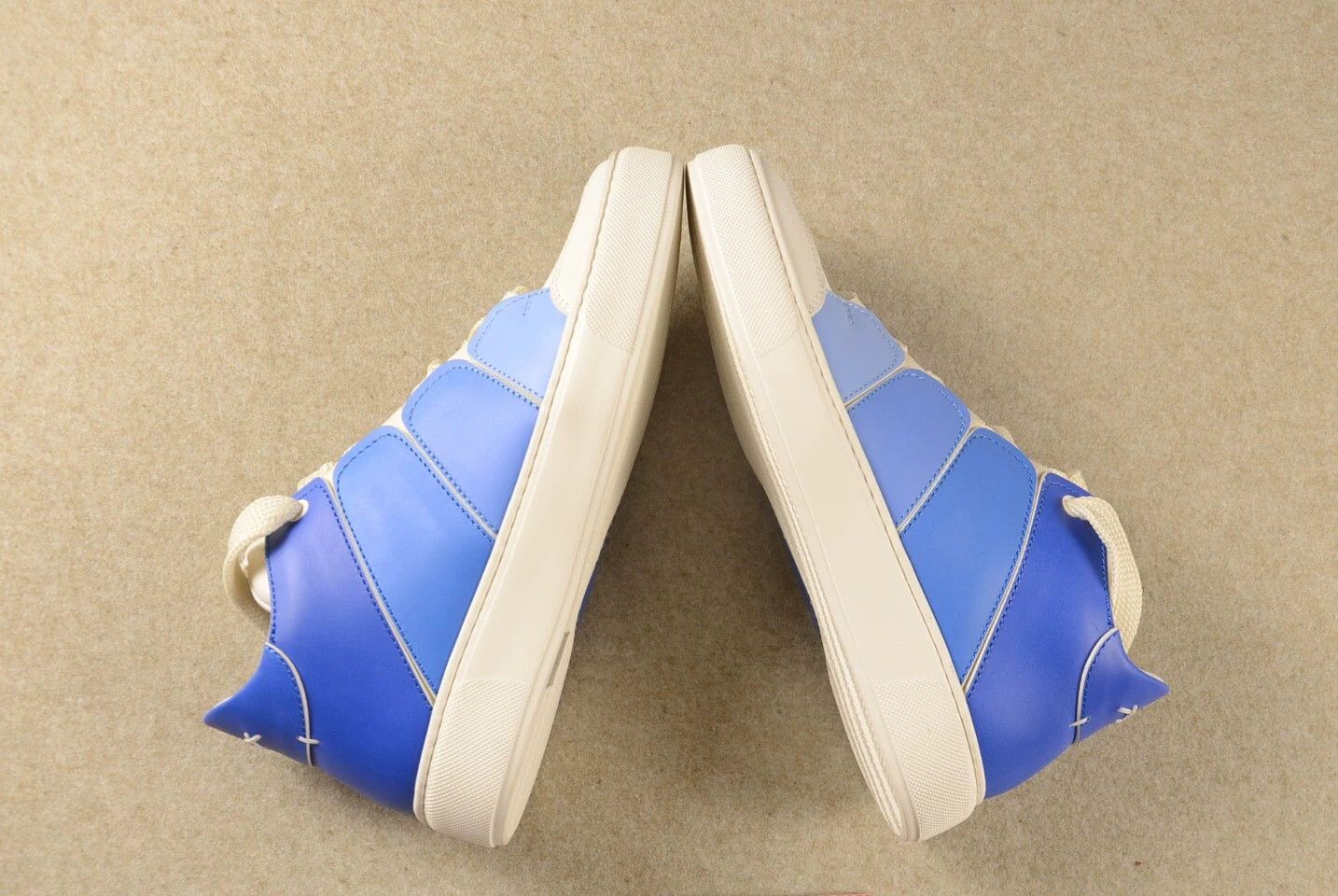 Other Zegna Tiziano Hi-Top Gradient Blue Sneaker EU5 US6 Size US 6 / EU 39 - 7 Thumbnail
