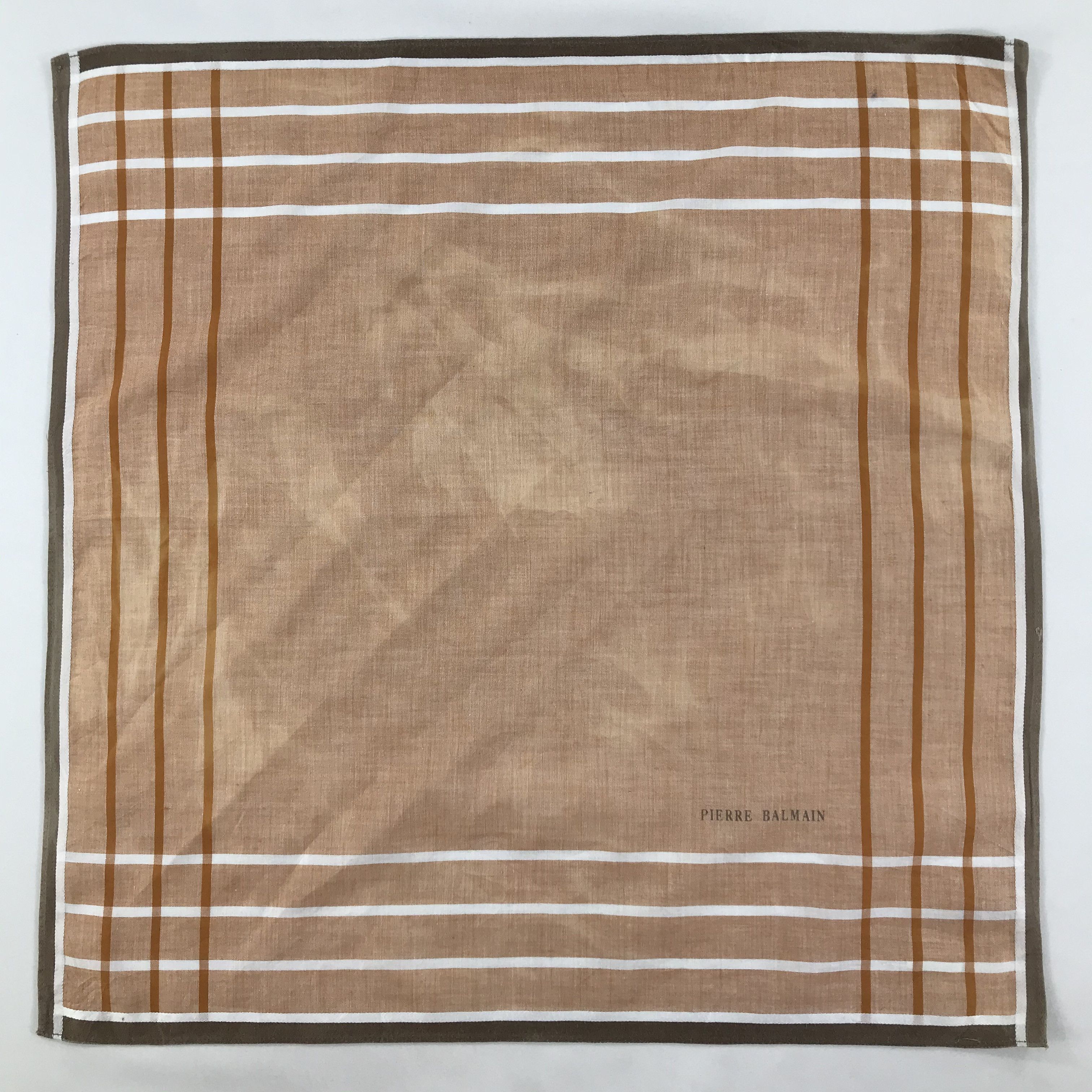 Pierre Balmain × Vintage Pierre Balmain Bandana / Handkerchief / Neckerchief - S1583 Size ONE SIZE - 1 Thumbnail