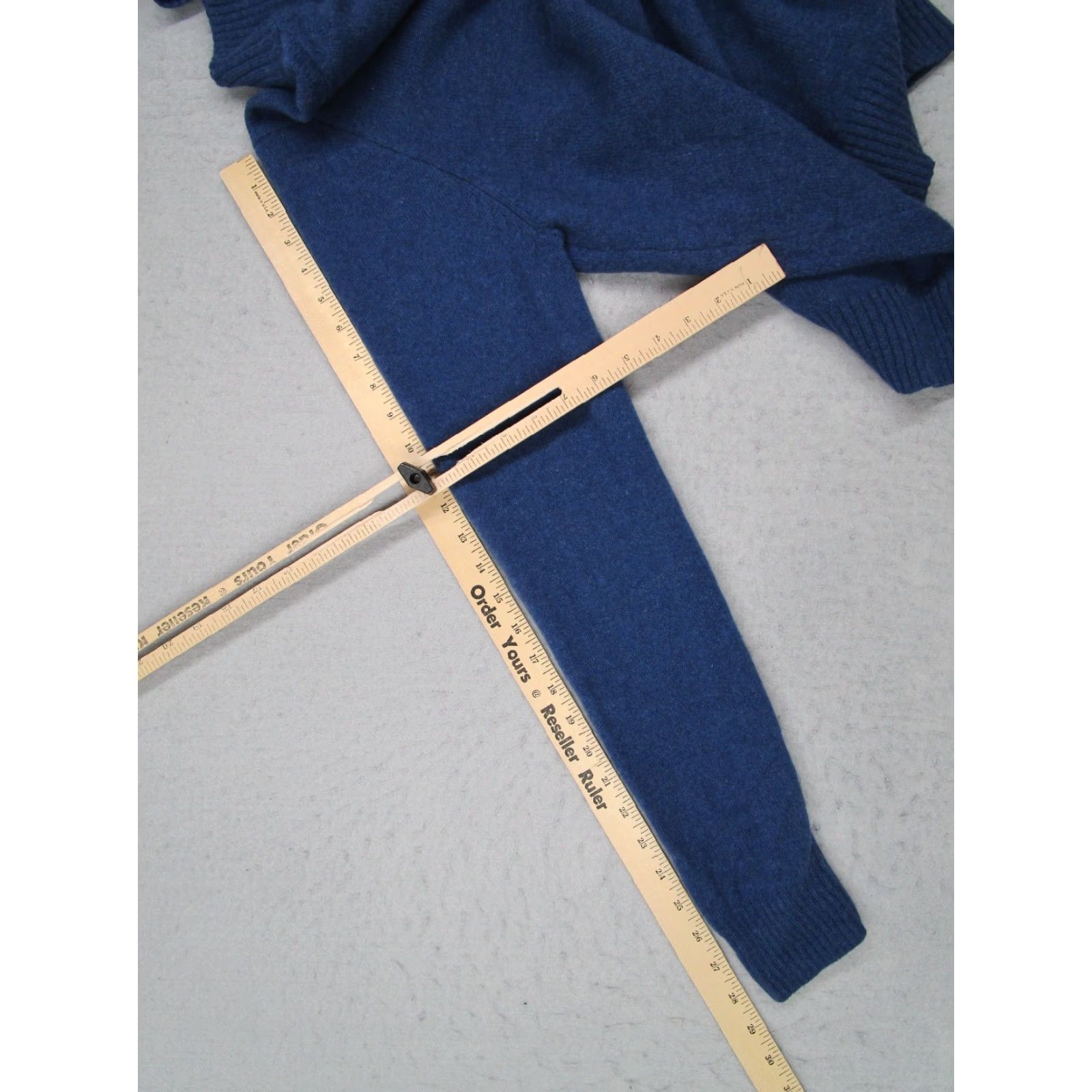 J.Crew VINTAGE J.CREW Sweater Pullover Men’s XL Blue Wool 1/4 Zip Long Sleeve Casual Fall Winter Size US XL / EU 56 / 4 - 7 Thumbnail