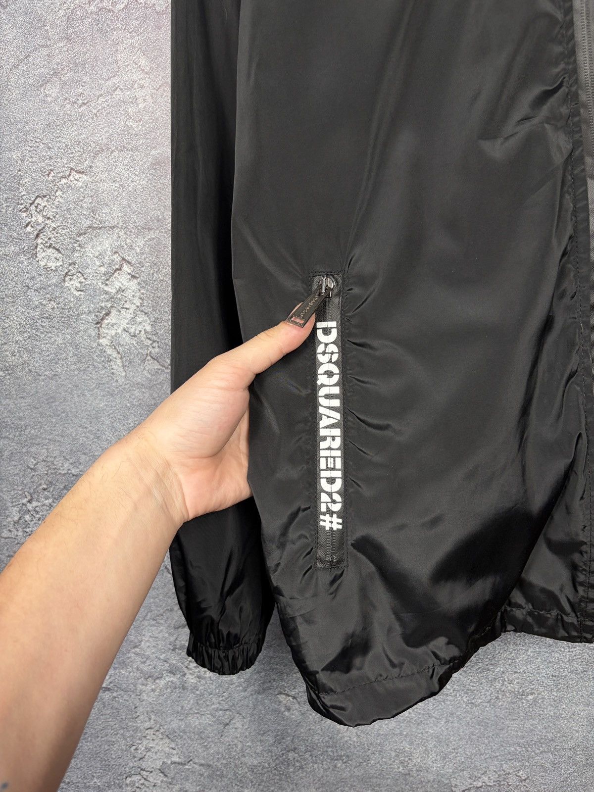 Dsquared2 Dsquared2 Icon Nylon Windbreaker Jacket Size M Size US M / EU 48-50 / 2 - 6 Thumbnail
