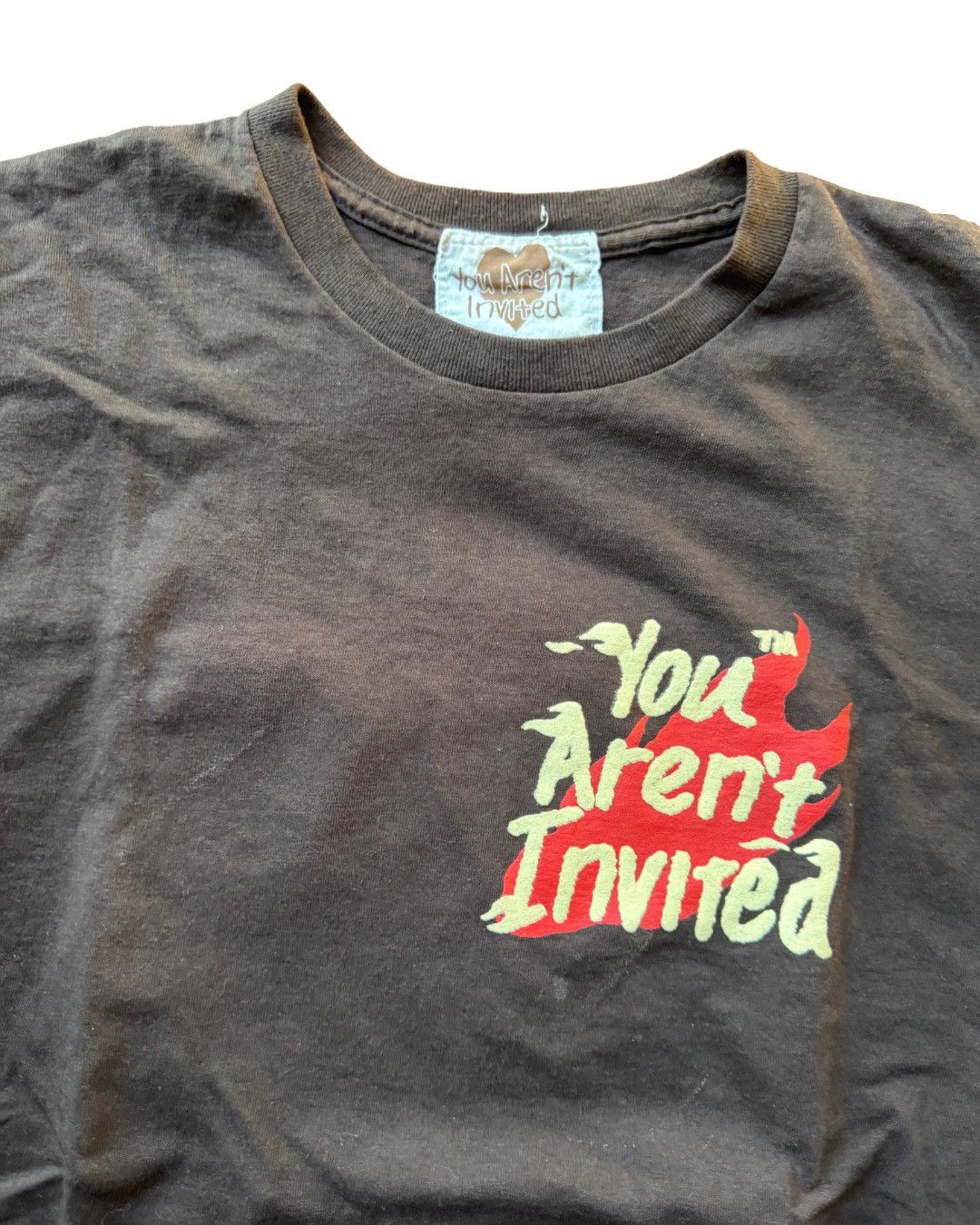 Hyde Park Goods Hyde Park You aren’t invited Cotton Graphic Brown Size US XL / EU 56 / 4 - 4 Thumbnail