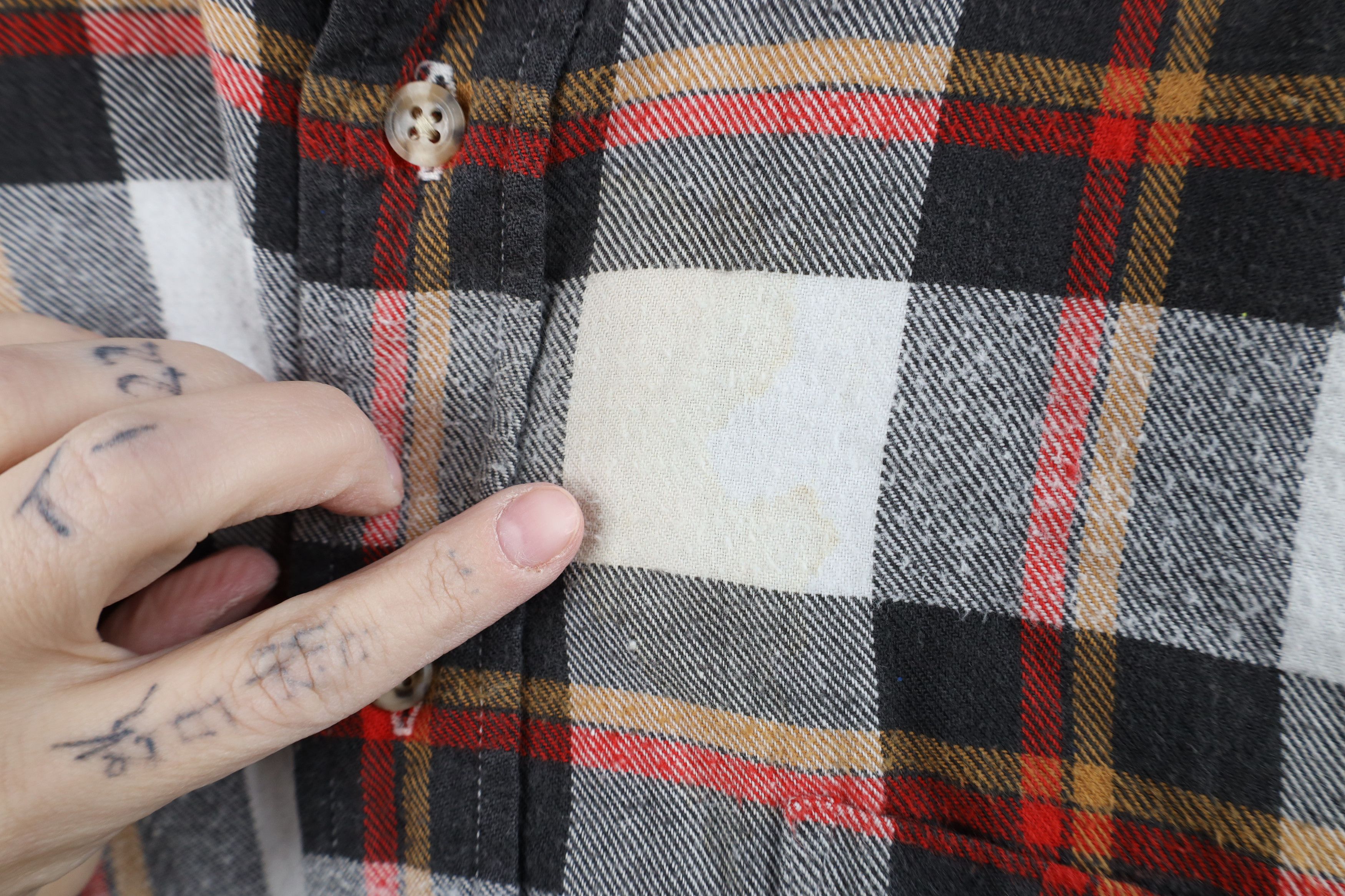 Vintage Vintage 90s Streetwear Flannel Collared Button Down Shirt Size US M / EU 48-50 / 2 - 4 Thumbnail