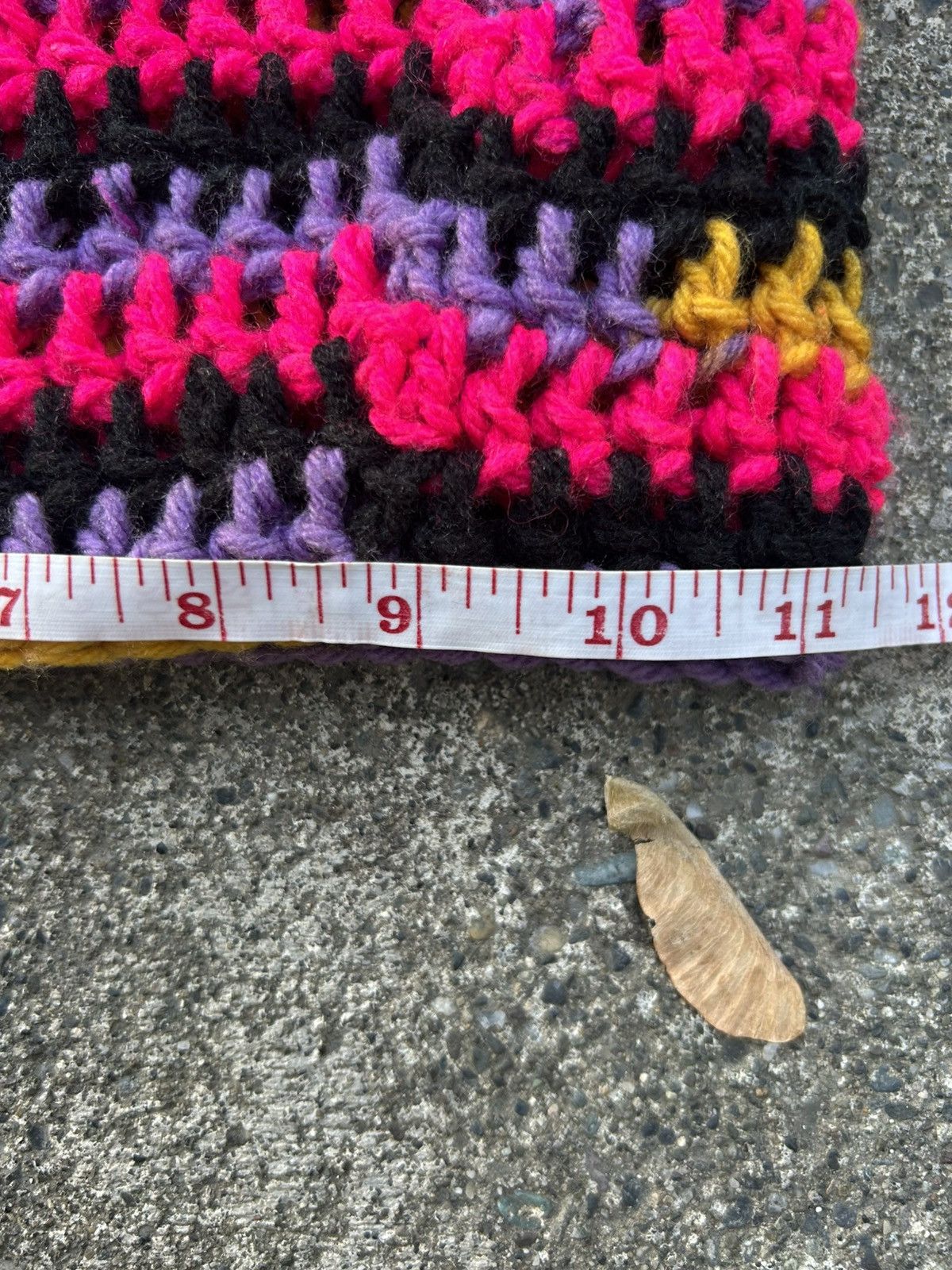 Other CUSTOM crocheted beanie Size ONE SIZE - 2 Thumbnail