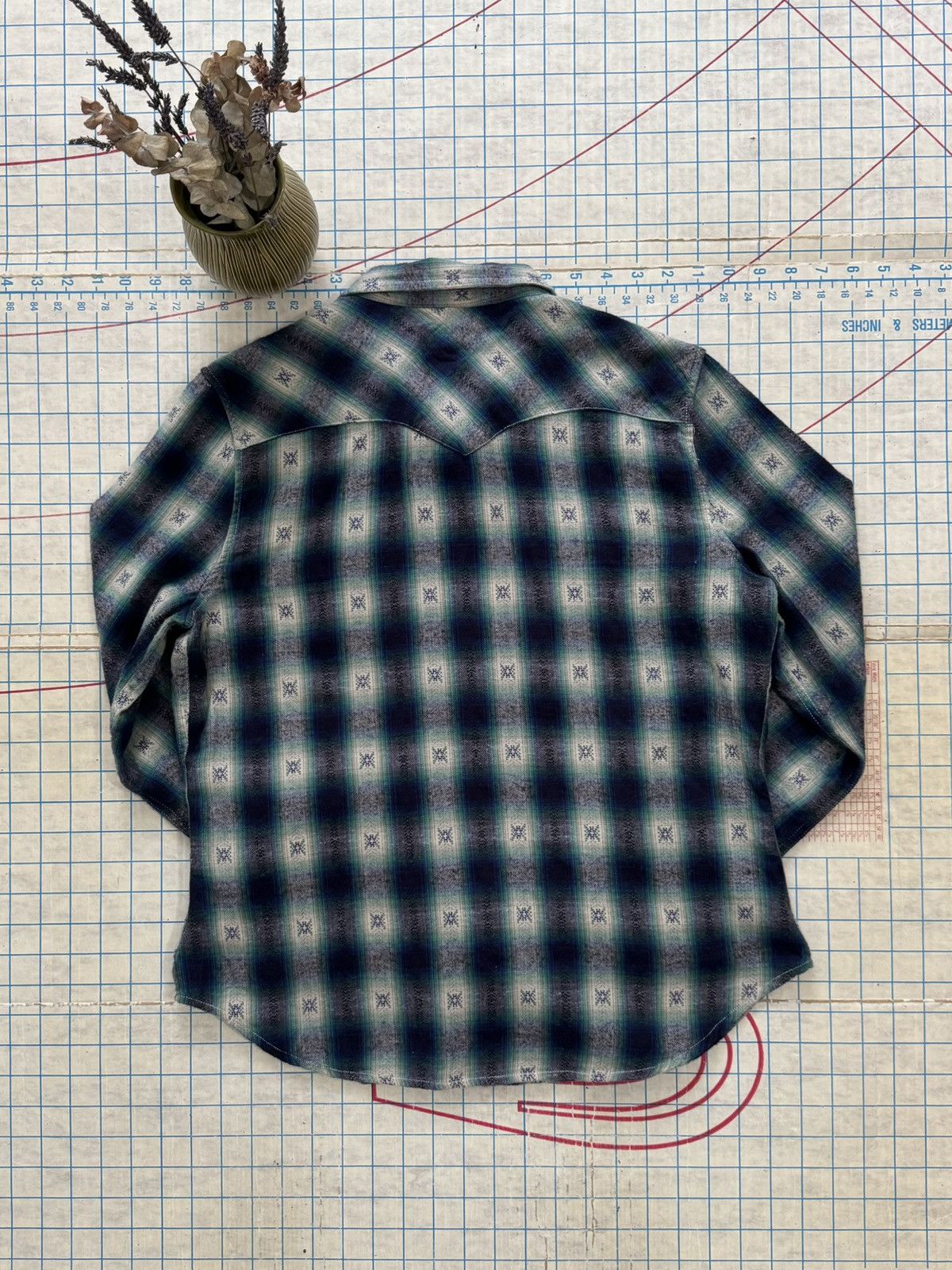 Denim & Supply Ralph Lauren Denim & Supply Ralph Lauren Pearl Snap Western-wear Shirt L Size L / US 10 / IT 46 - 9 Thumbnail