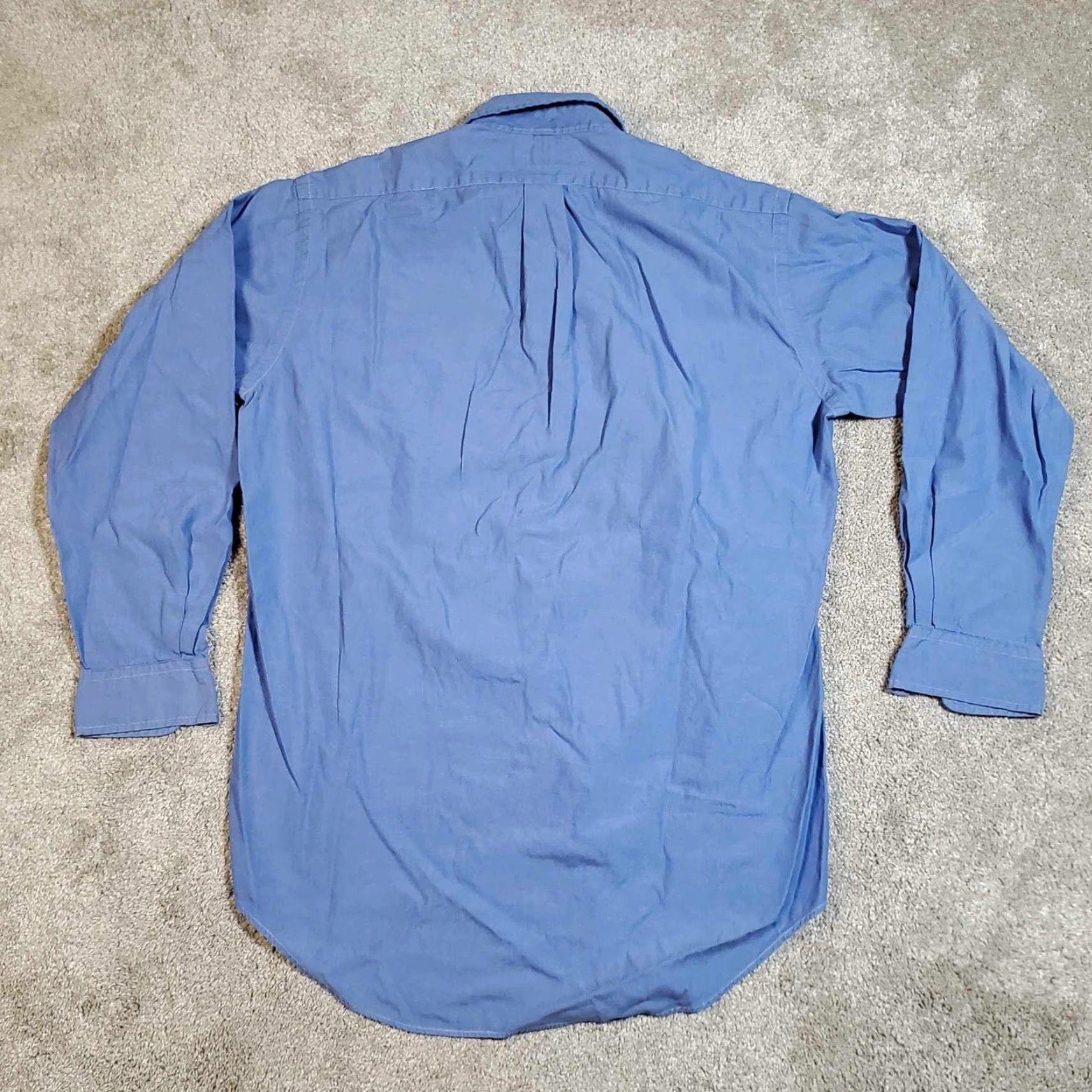 Ralph Lauren Ralph Lauren Shirt Mens 15 Blue Long Sleeve Button Down Casual Size US M / EU 48-50 / 2 - 7 Thumbnail