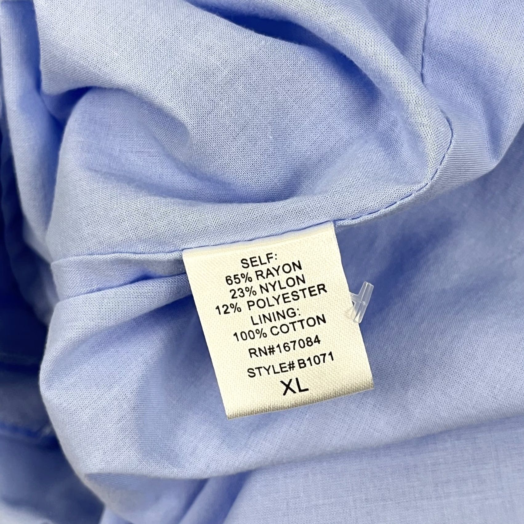Vintage Tuckernuck Pomander Place Seersucker Sailor Dress A-Line V-Neck XL Blue Womens Size XL / US 12-14 / IT 48-50 - 6 Thumbnail