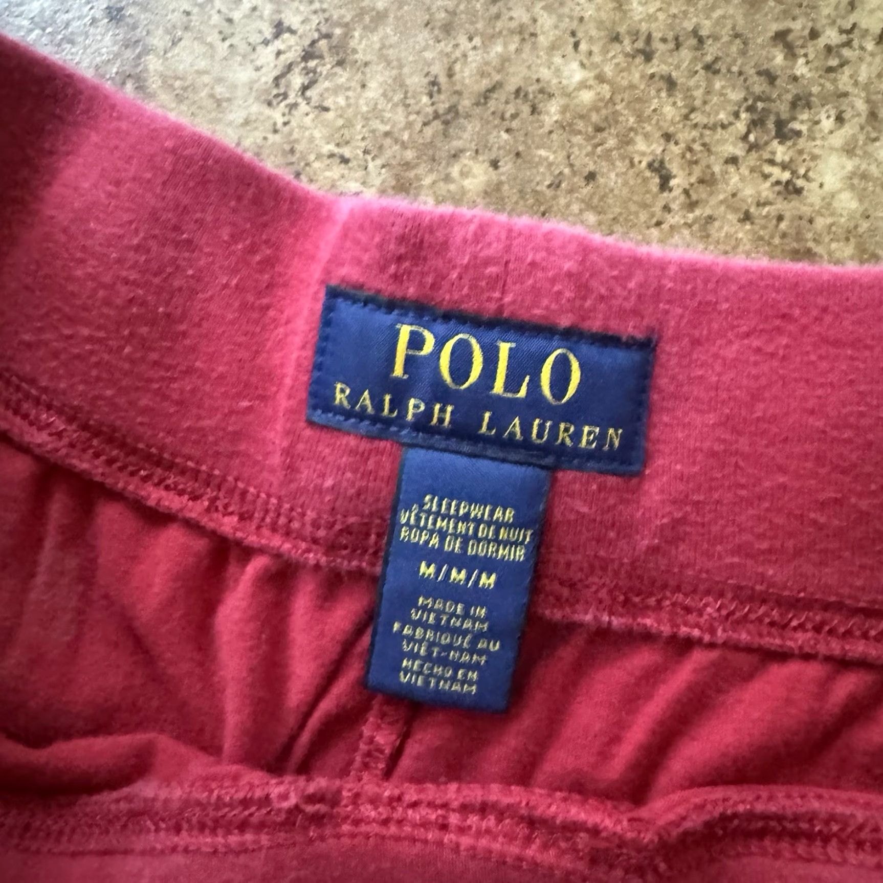 Polo Ralph Lauren Polo Ralph Lauren Pajama Pants Bear Skiing Red Men’s Lounge Size M Size US M / EU 48-50 / 2 - 4 Thumbnail