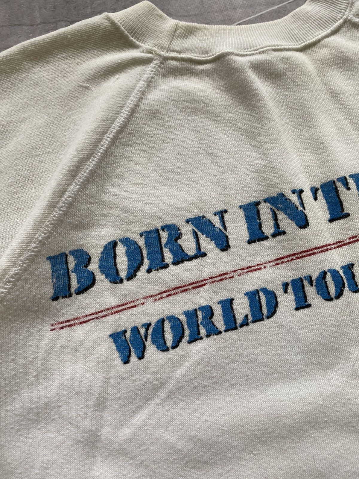 Band Tees × Vintage Vintage Bruce Springsteen World Tour 1984-85 Sweatshirt Size US S / EU 44-46 / 1 - 10 Thumbnail