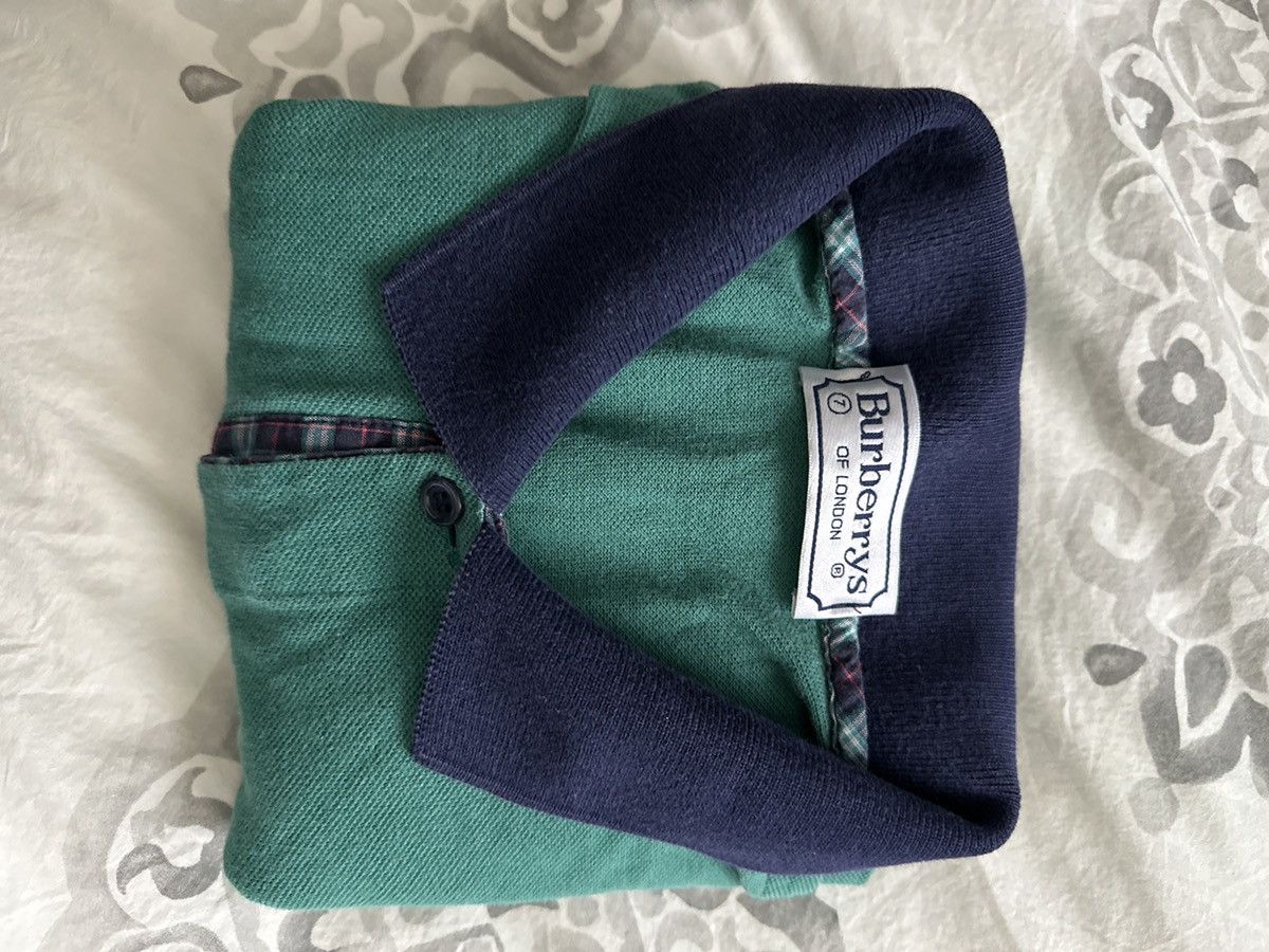 Burberry Burberrys london green golf polo Size US M / EU 48-50 / 2 - 5 Thumbnail