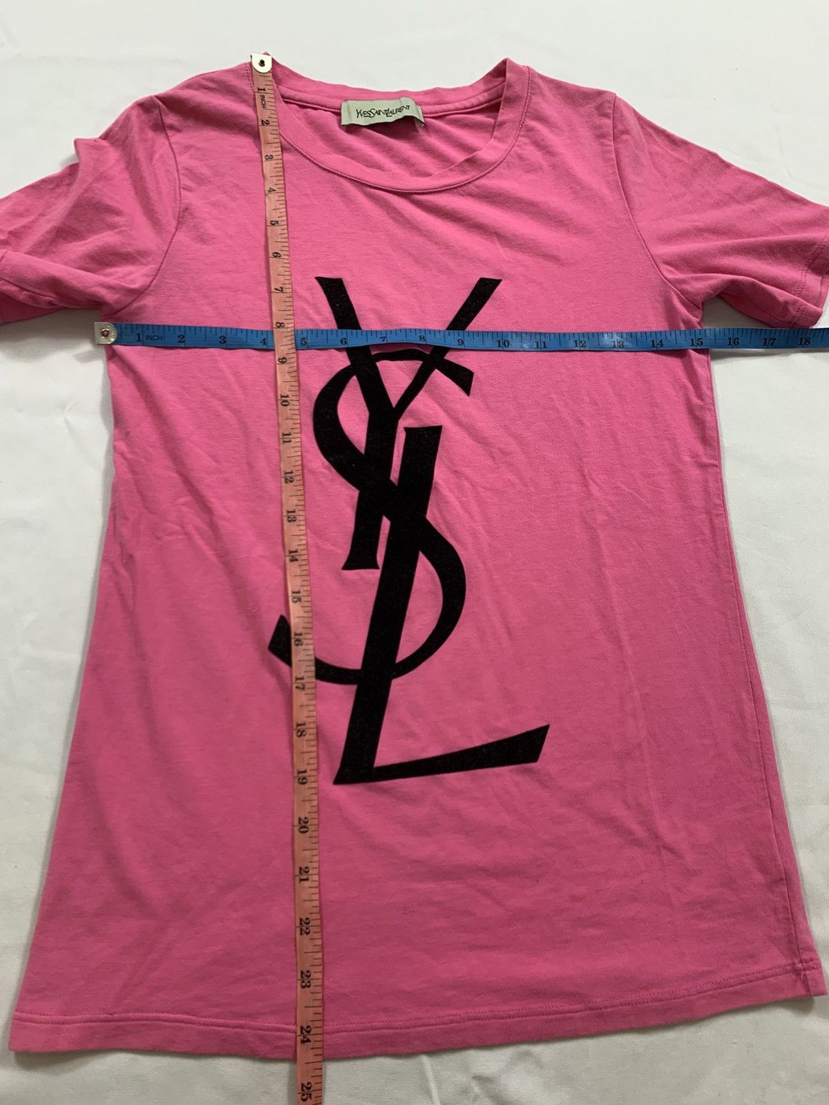 Yves Saint Laurent YSL logo YvesSaintLaurent T-shirt Size US S / EU 44-46 / 1 - 7 Thumbnail