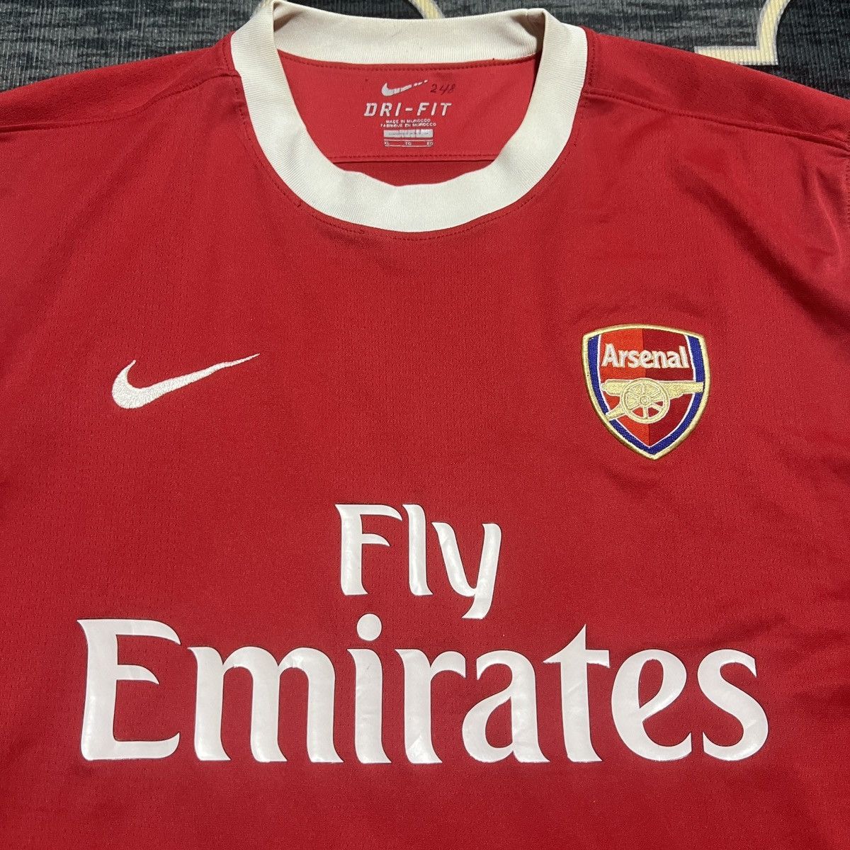 Vintage Bootleg Vintage Arsenal 2010 Home Jersey Size US XL / EU 56 / 4 - 4 Thumbnail