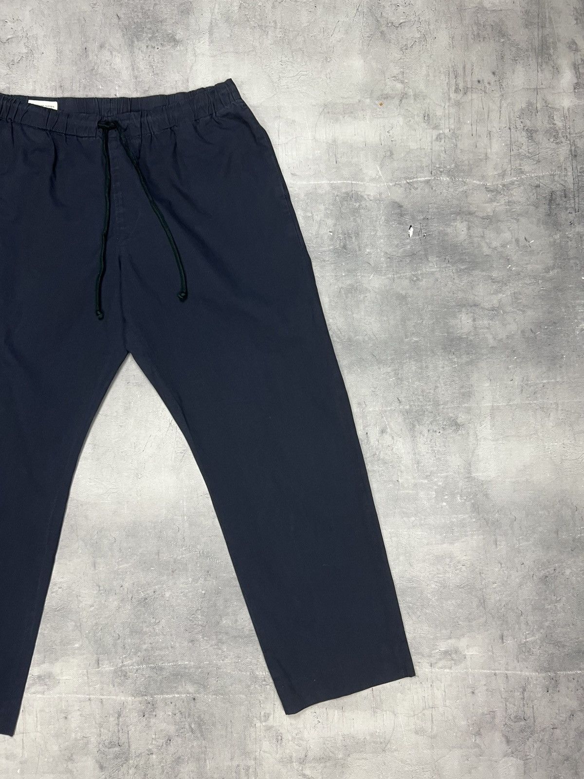 Dries Van Noten Dries Van Noten Navy Blue Mens Chino Baggy Pants Size 50 Size US 30 / EU 46 - 3 Thumbnail