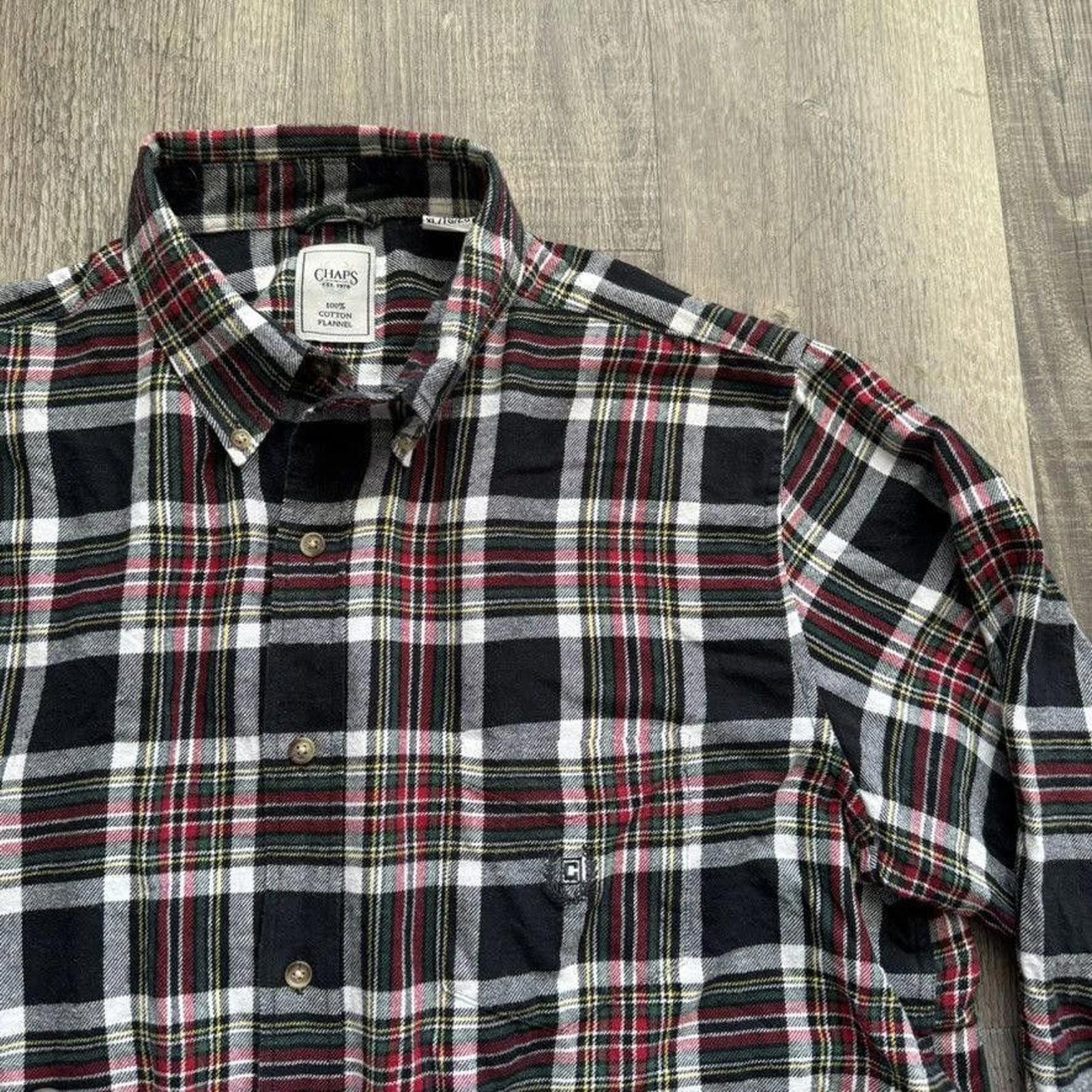 Chaps CHAPS • Vintage Flannel (XL) Size US XL / EU 56 / 4 - 2 Thumbnail
