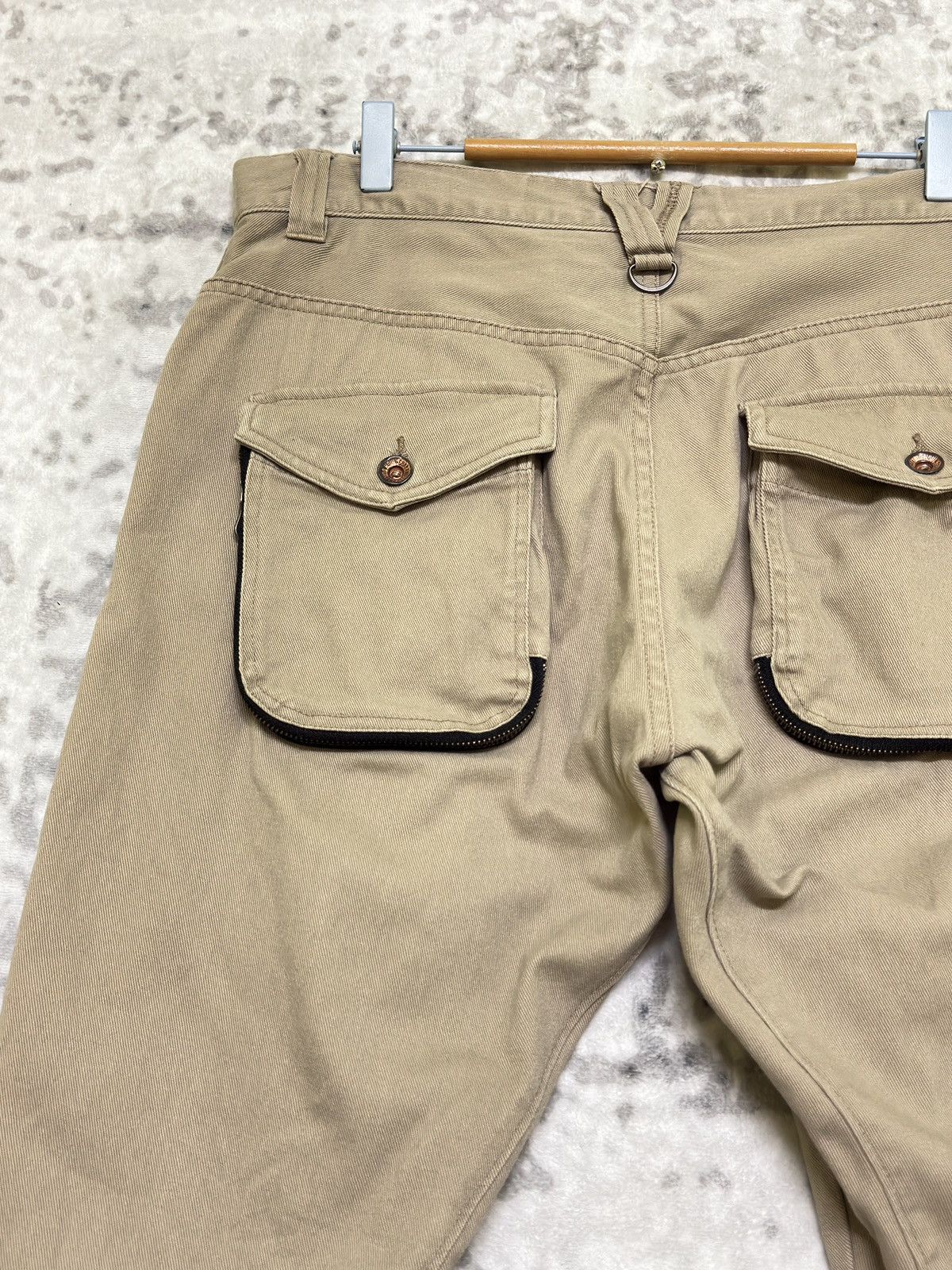 Japanese Brand DISTRESSED PPFM CURVE PUNK PANTS VERY RARE Size US 34 / EU 50 - 9 Thumbnail
