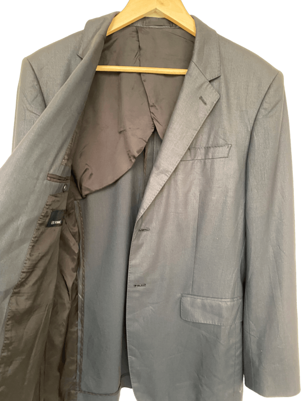Issey Miyake Issey Miyake Tete Homme Blazer Suit Size 44R - 3 Thumbnail