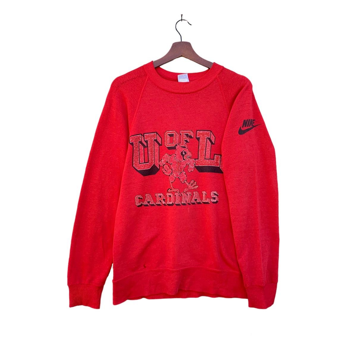 NCAA Rare! Vintage 80s Nike Louisville Cardinals Football Size US M / EU 48-50 / 2 - 3 Thumbnail