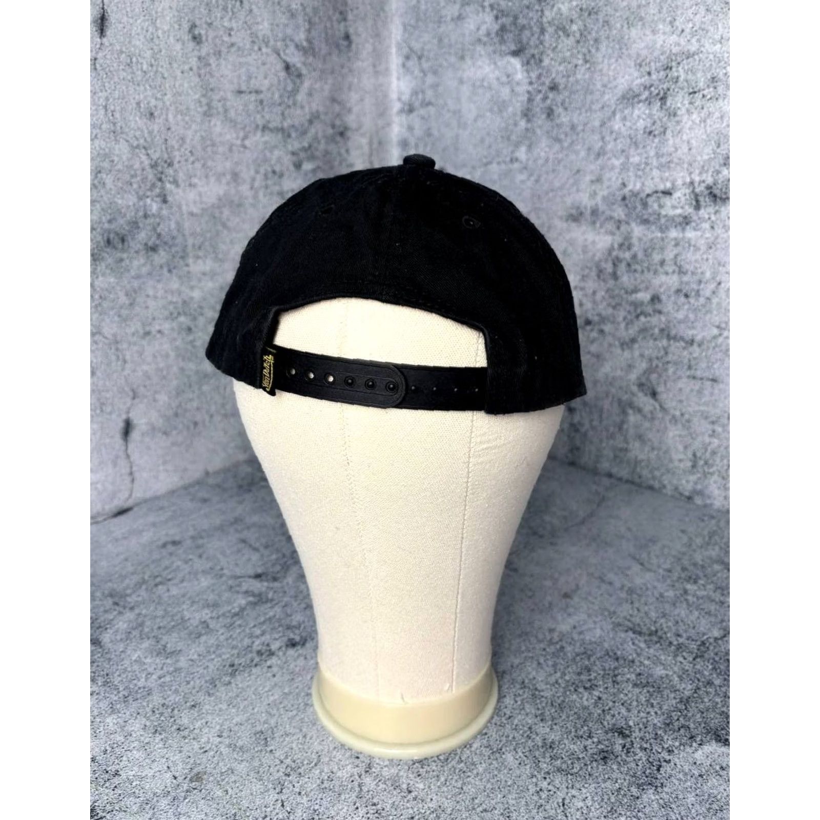 Von Dutch Von Dutch Hat One Size Black Cotton Knit Adjustable Trucker Hat 90s Mens Men’s Vintage No Size ONE SIZE - 3 Thumbnail
