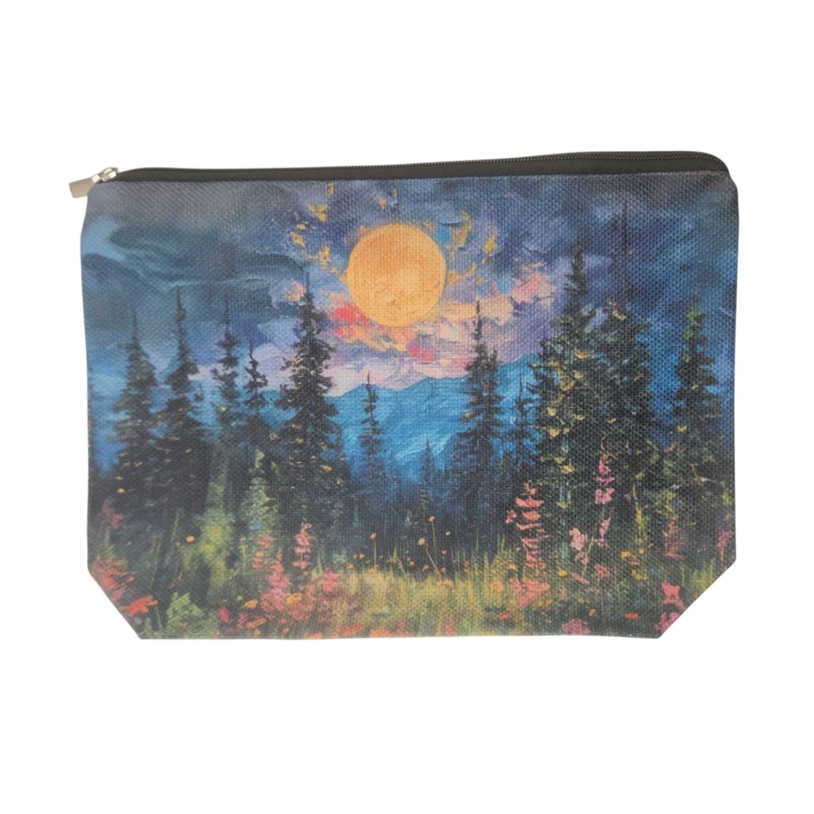 Other Forest Cosmetic Bag Nature Scene Makeup Pouch Size ONE SIZE - 3 Thumbnail