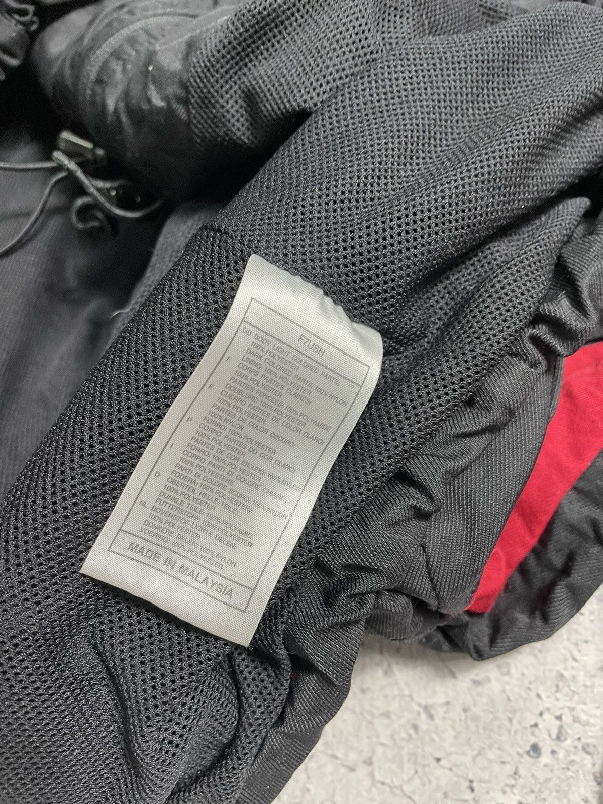 Nike × Vintage Vintage 90s Nike Jacket Big Swoosh Drill Y2K Rare Size US L / EU 52-54 / 3 - 12 Thumbnail