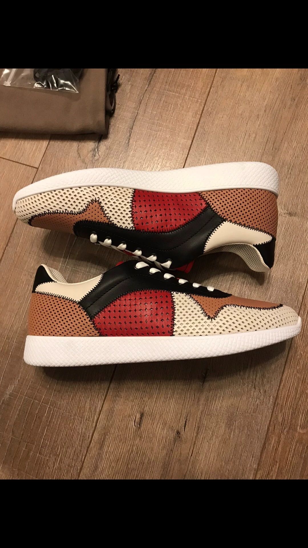 Bottega Veneta Bottega Veneta 41 (偏大) leather colorblock topstitch sneakers Size US 8 / EU 41 - 4 Thumbnail