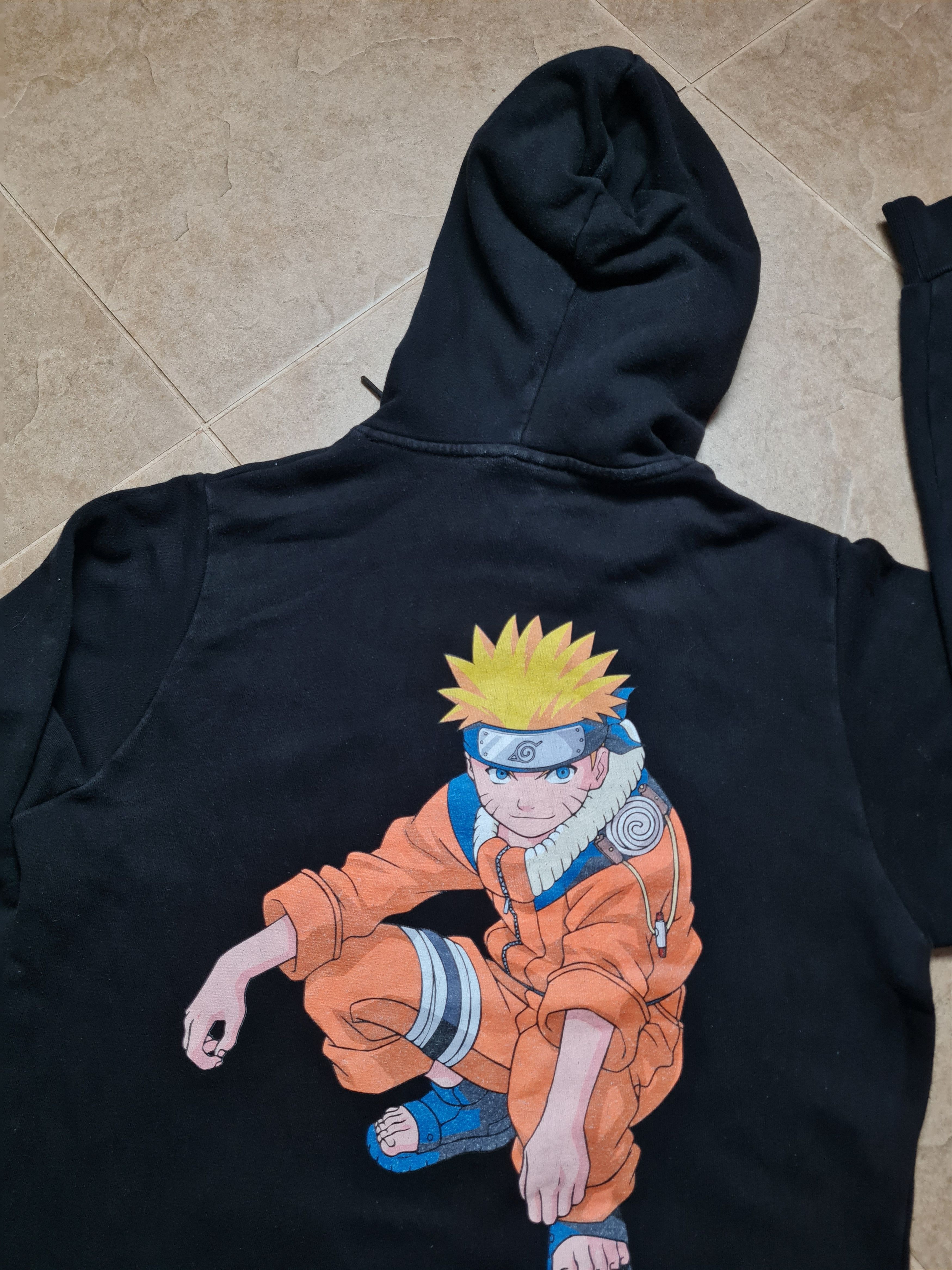 Trapstar London Vintage Hoodie Trapstar X Naruto Rare Black Big Logo Sz S-M Size US M / EU 48-50 / 2 - 14 Thumbnail