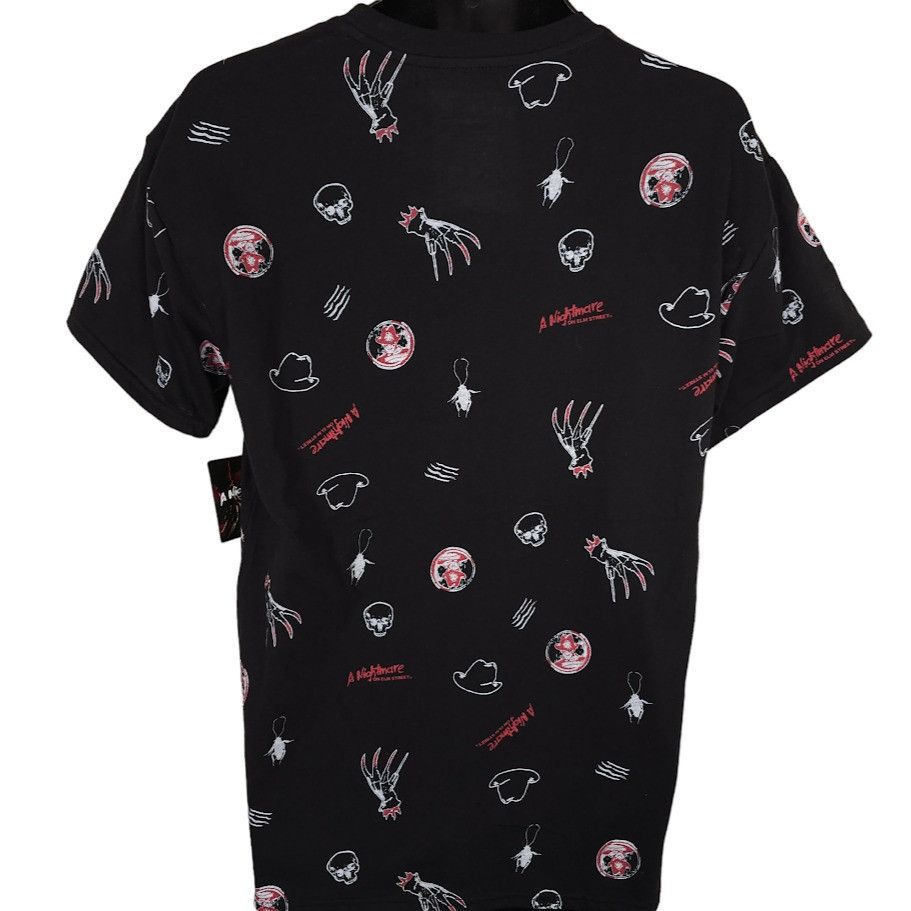 Other Nightmare On Elm Street T Shirt Mens Size Large Black AOP Size US L / EU 52-54 / 3 - 3 Thumbnail