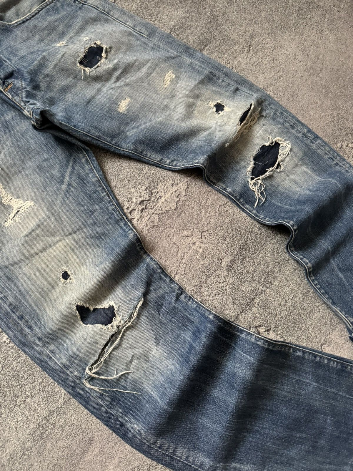 Replay Replay 32/32 waitom distressed denim pant trouser Jean chino Size US 32 / EU 48 - 5 Thumbnail