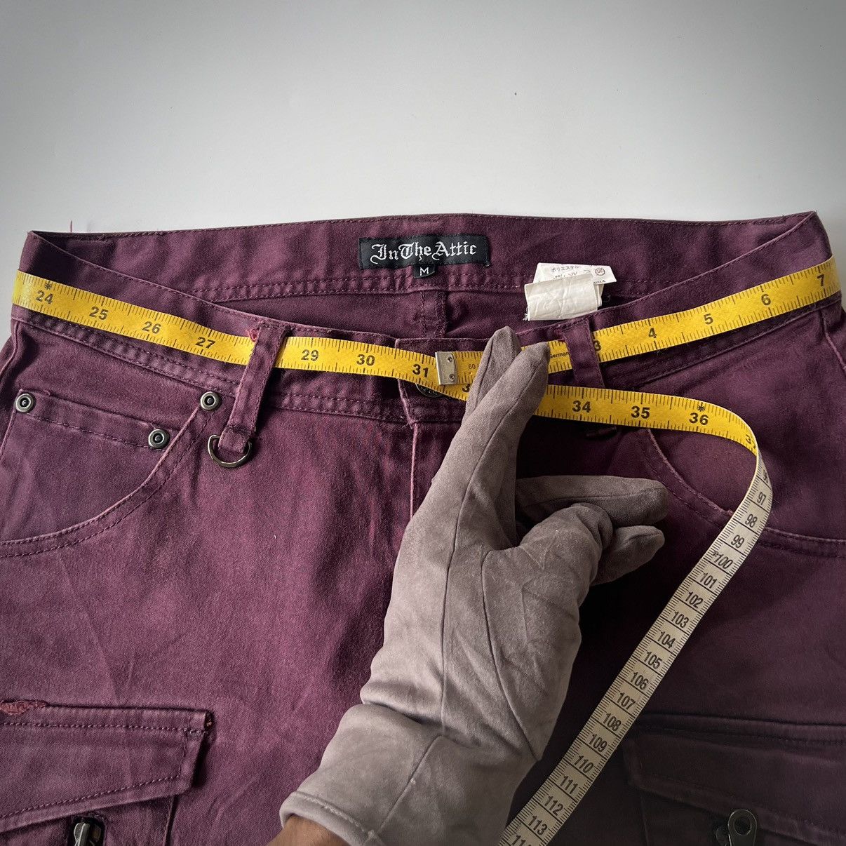 In The Attic In The Attic Archive Bondage Cargo Pants Size US 31 - 10 Thumbnail