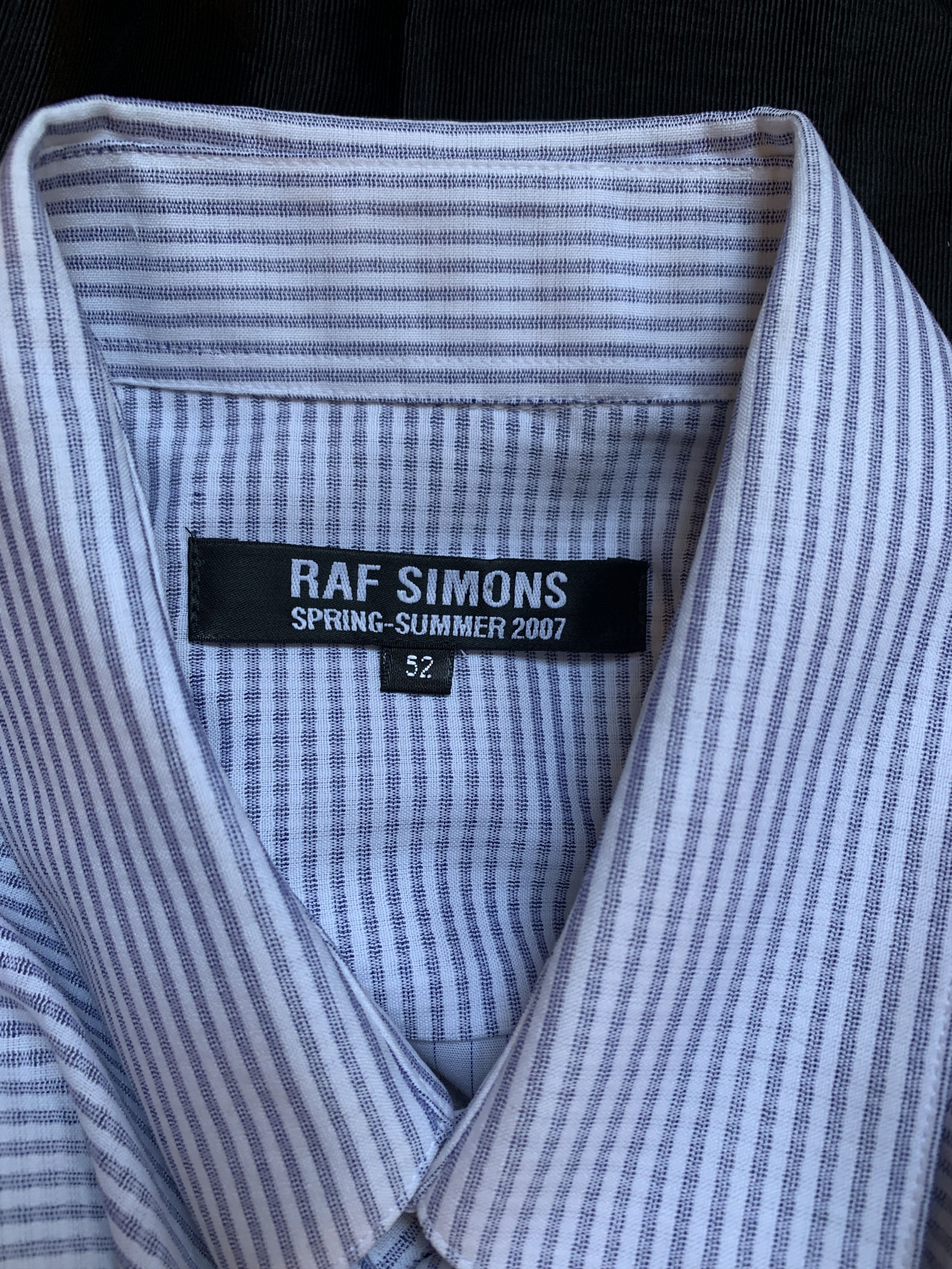 Raf Simons Raf Simons Spring Summer 2007 cotton shirt RARE NWT Size US L / EU 52-54 / 3 - 14 Thumbnail