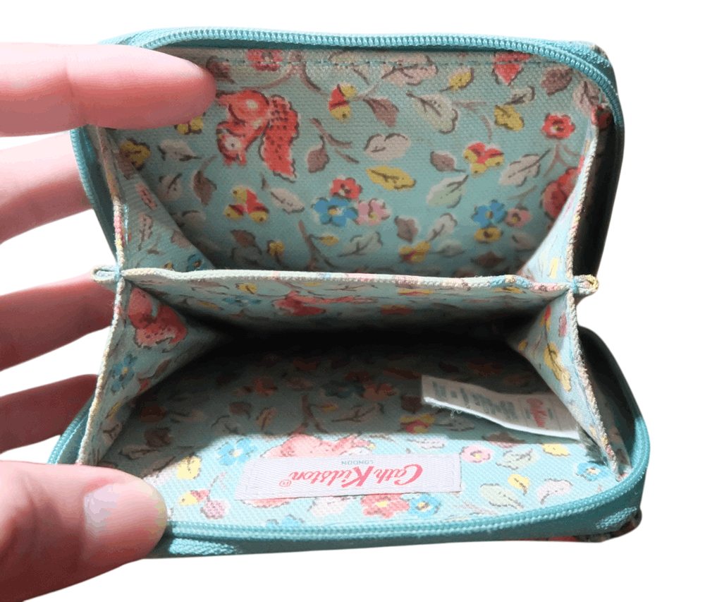Designer Cath Kidston Floral Zip Wallet Size ONE SIZE - 3 Thumbnail