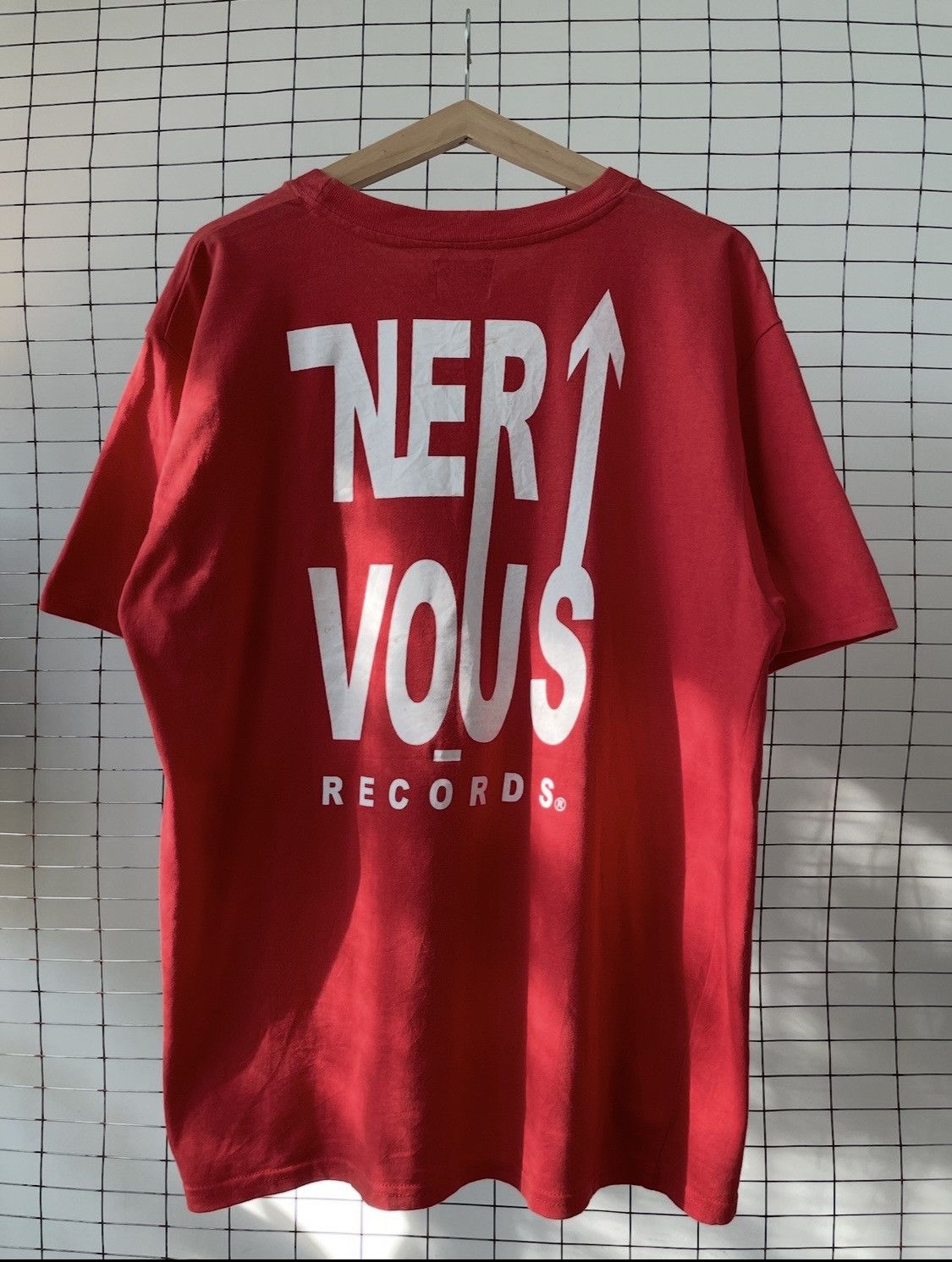 Vintage Vintage Nervous Records T-Shirt Size US L / EU 52-54 / 3 - 3 Thumbnail