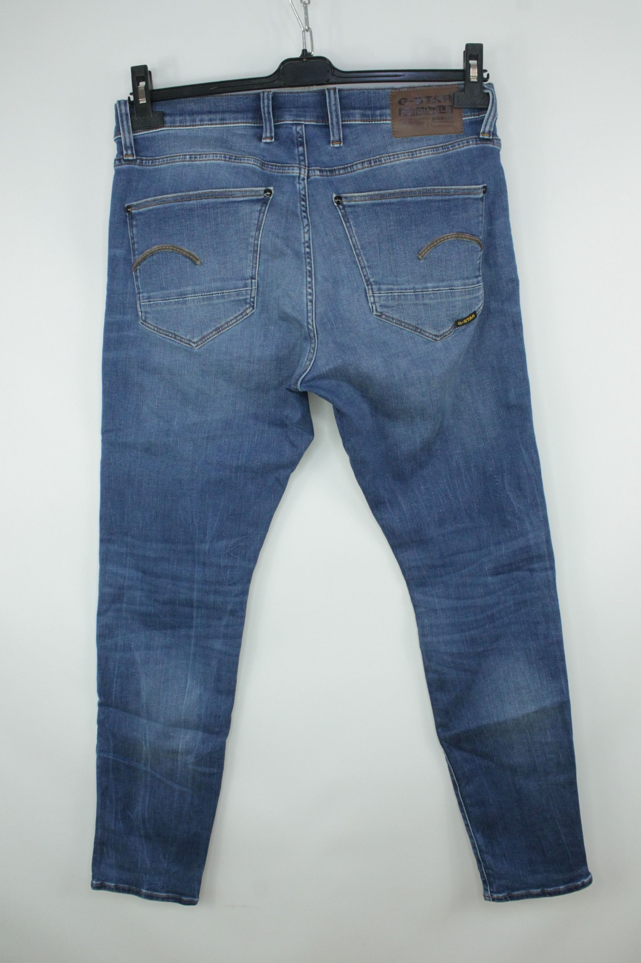 G-Star G-Star Raw Revend Skinny Blue Denim Jeans Size US 32 / EU 48 - 4 Thumbnail
