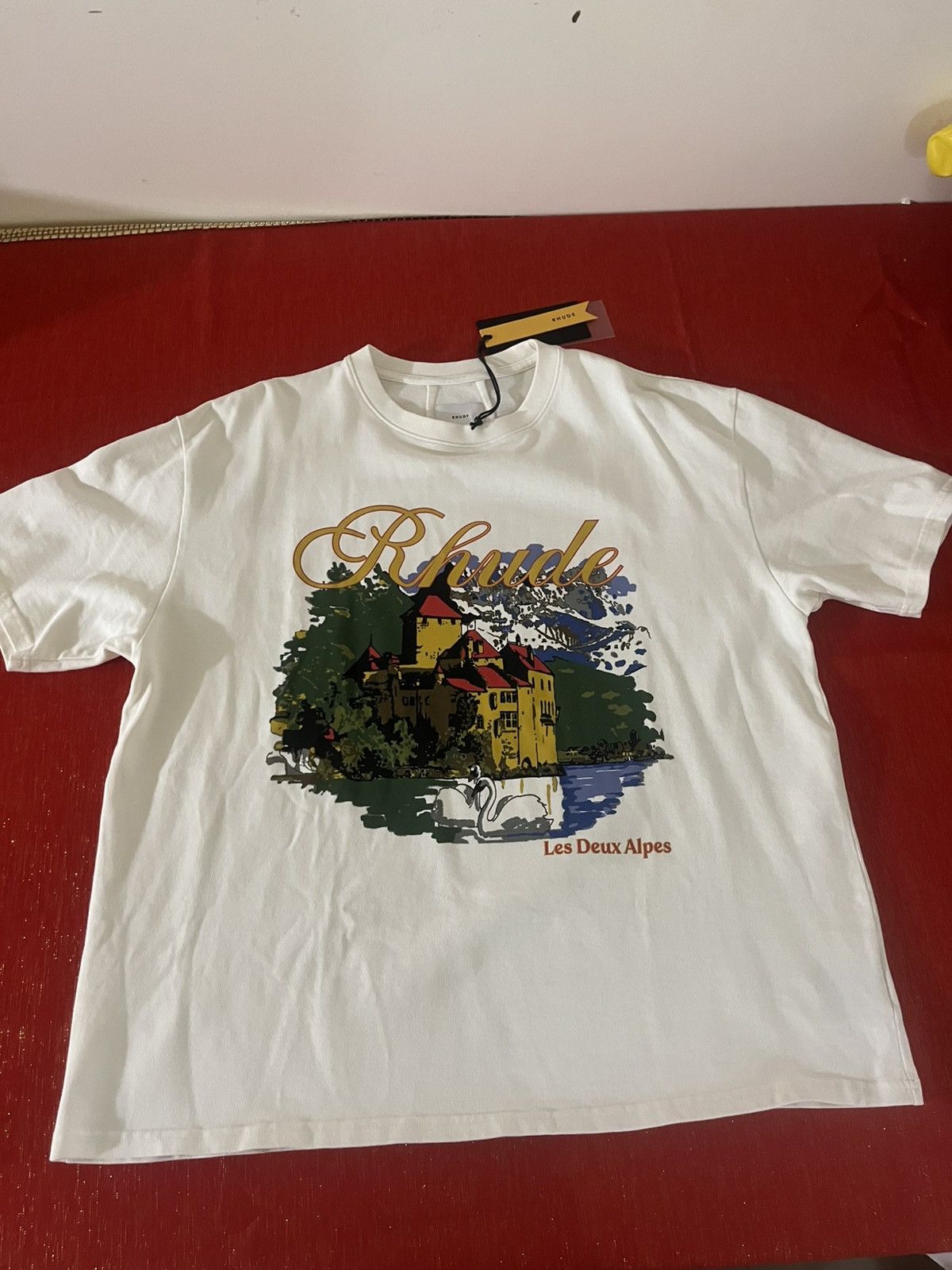 Rhude Rhude CHATAEU ALPES TEE Sz XL Size US XL / EU 56 / 4 - 10 Thumbnail