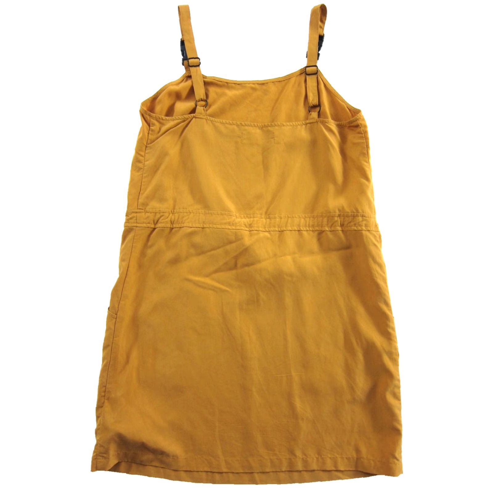 Urban Outfitters Urban Outfitters Rust Orange Silky Pocket Buckle Apron Tank Dress Medium Size M / US 6-8 / IT 42-44 - 5 Thumbnail