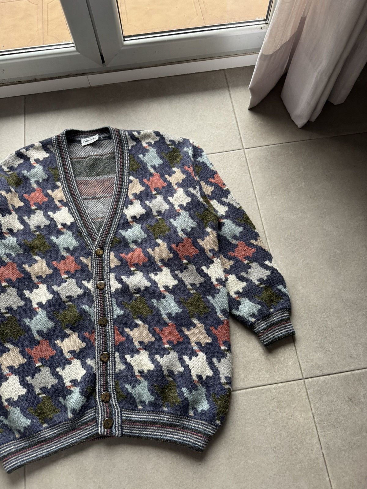 Missoni Missoni Vintage Knited Men’s XL Size Button 100% Wool Cardigan Sweater Pullover Size US XL / EU 56 / 4 - 3 Thumbnail