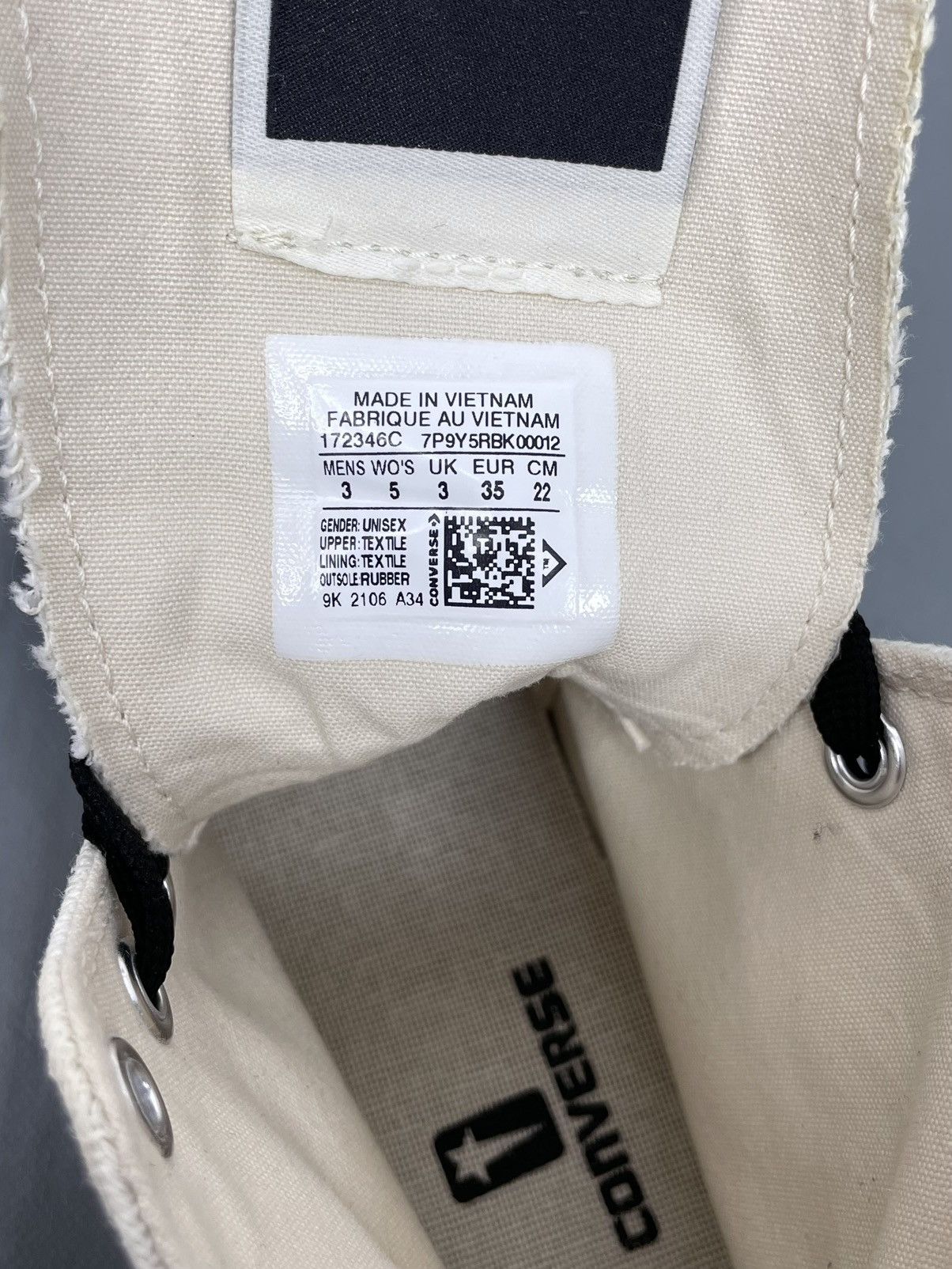Converse × Rick Owens Drkshdw Rick Owens DRKSHDW x Converse DRKSTAR Chuck 70 Hi Size US 5.5 / IT 35.5 - 16 Thumbnail